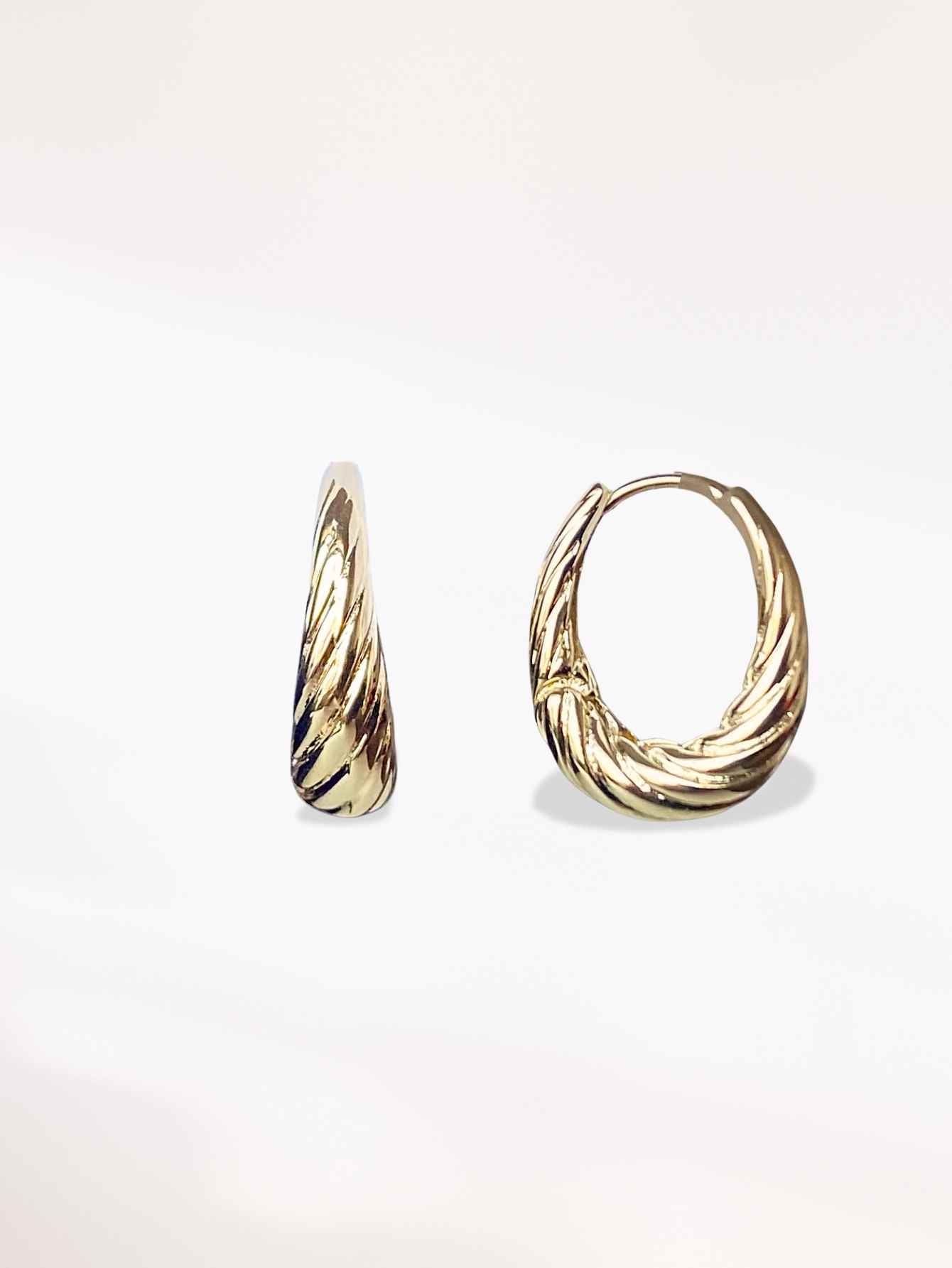 Gold Hoop Earrings