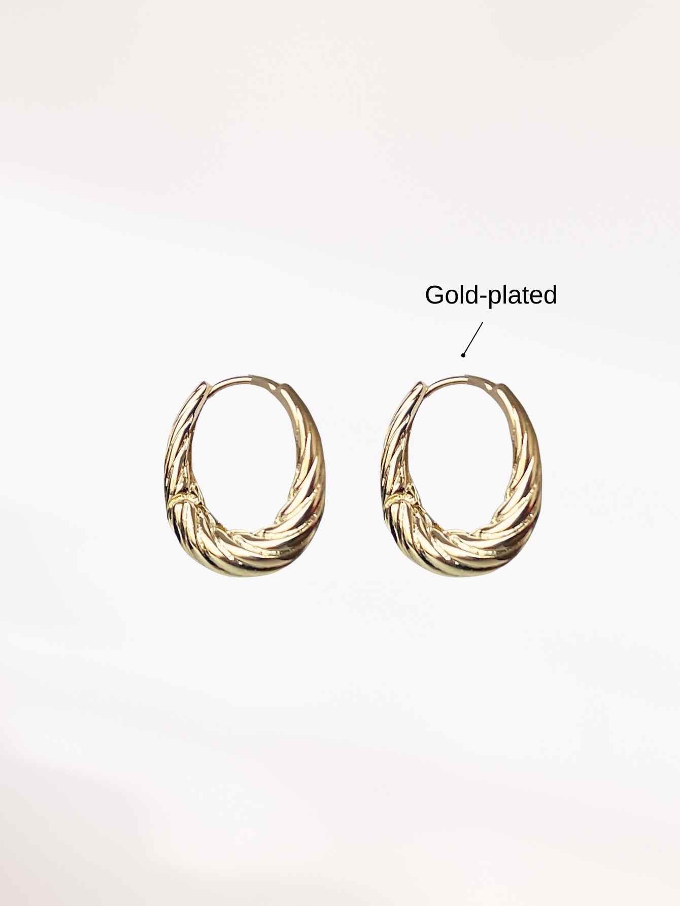 Gold Hoop Earrings