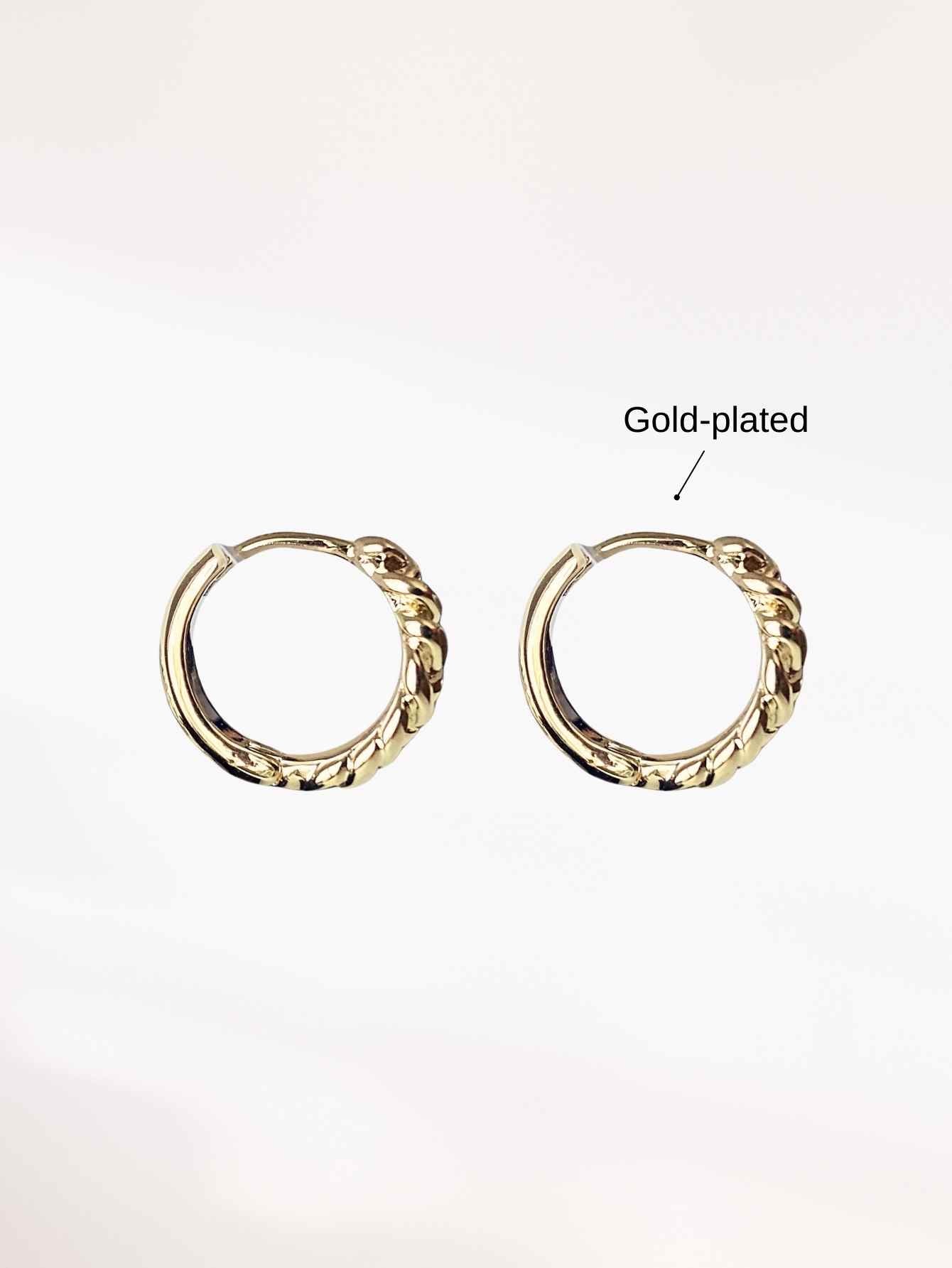 Gold Hoop Earrings
