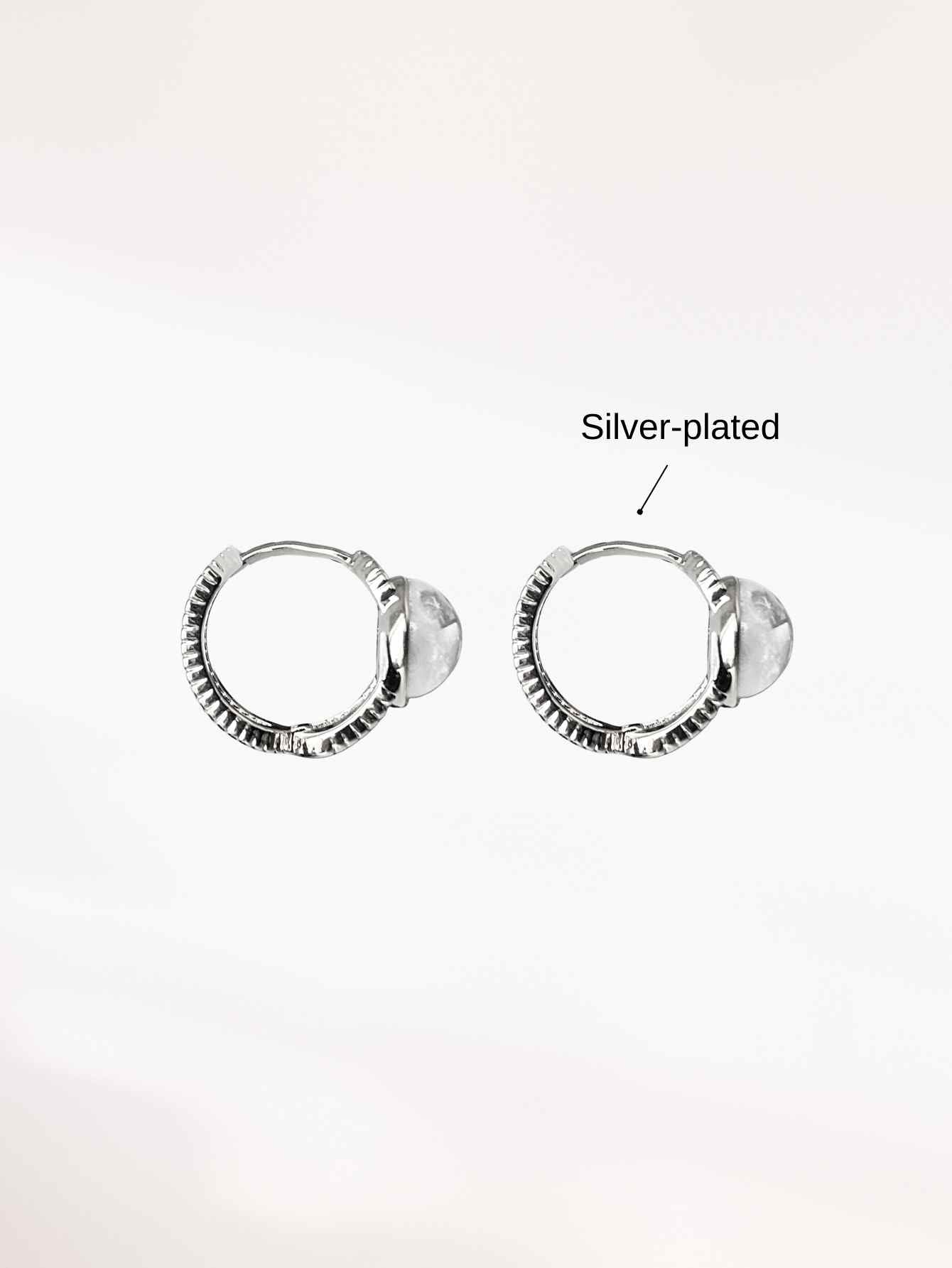 Silver Hoop Earrings