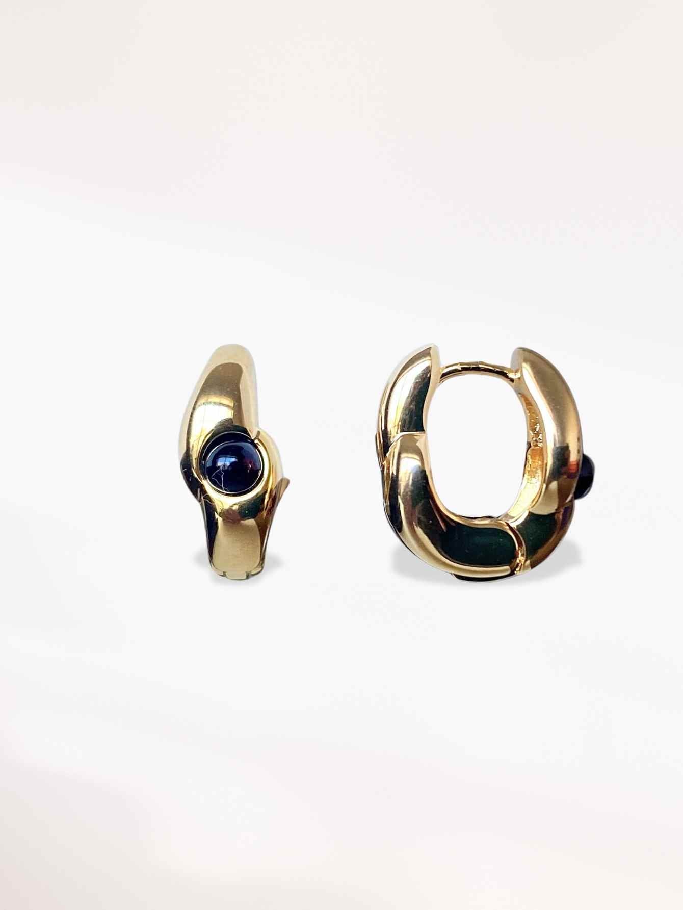 Gold Hoop Earrings