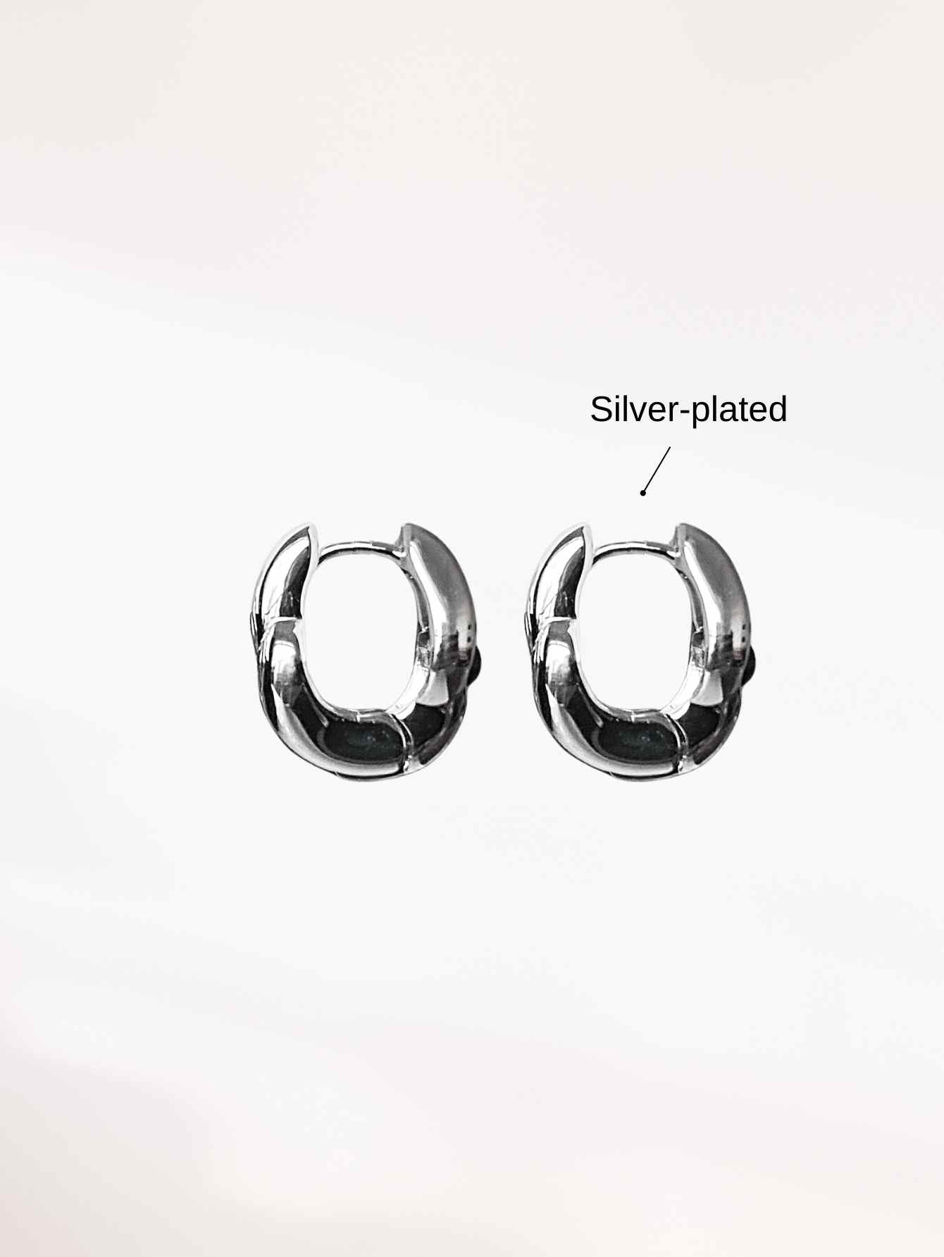 Silver Hoop Earrings