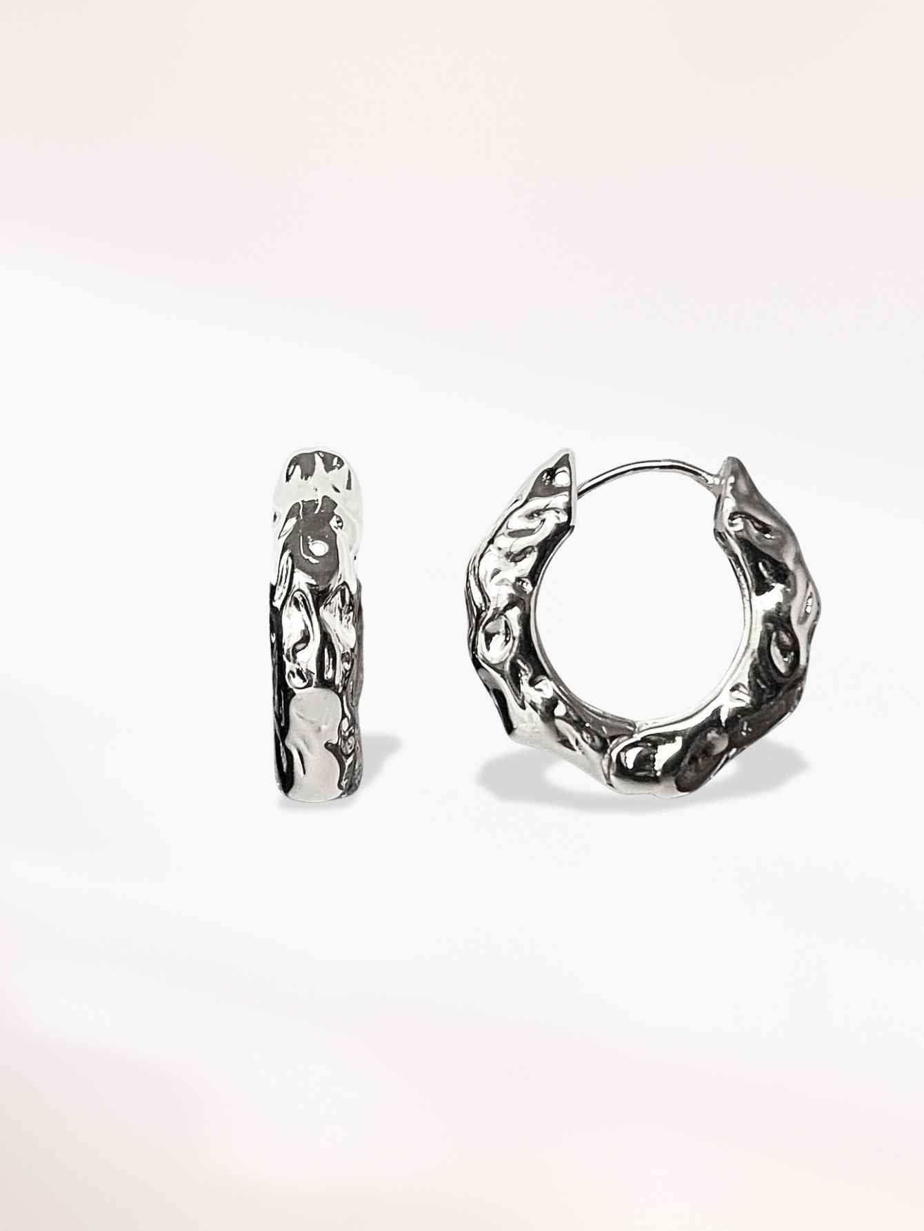 Silver Hoop Earrings