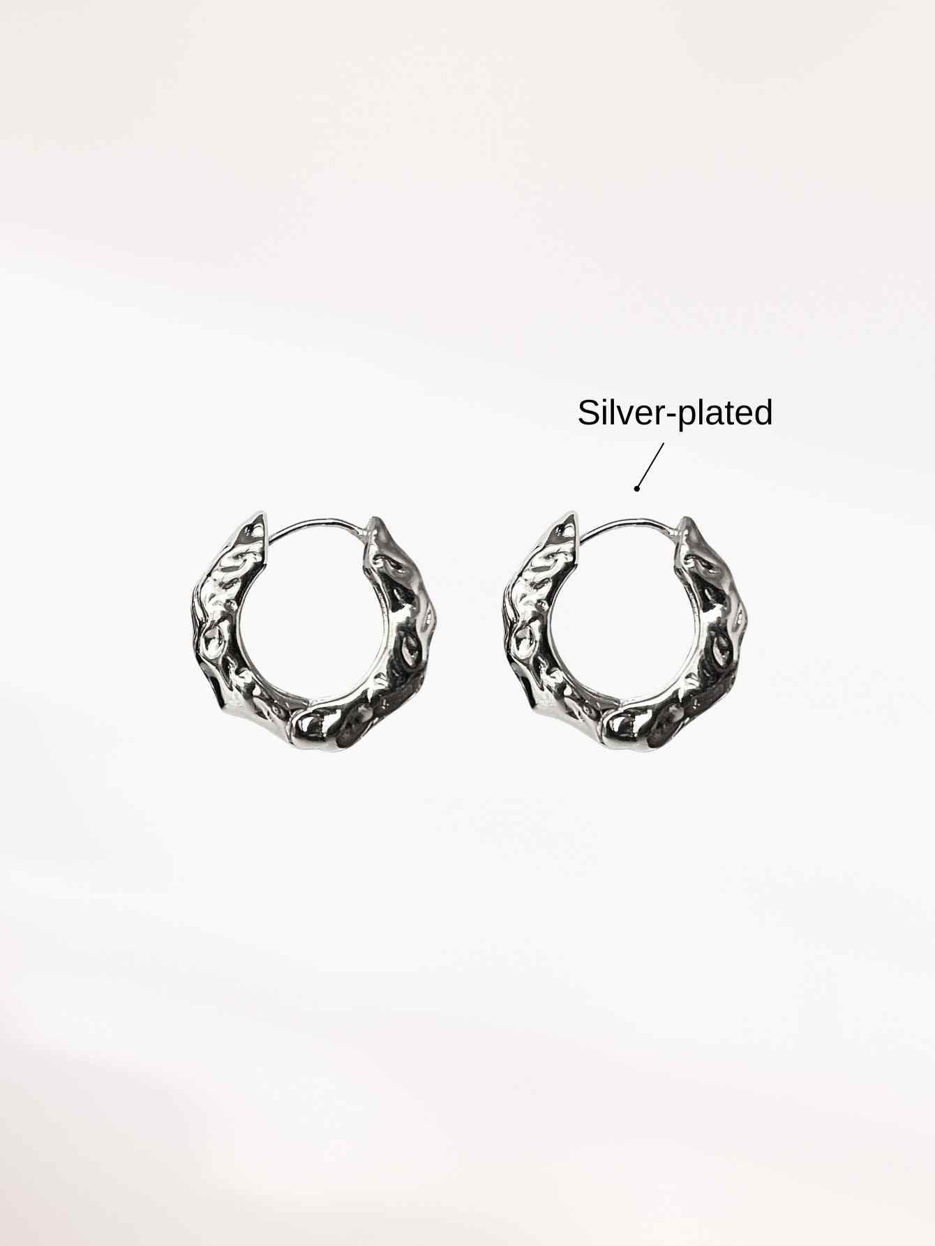 Silver Hoop Earrings