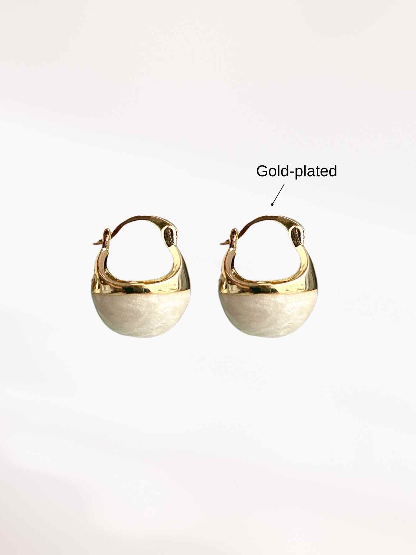 Gold Hoop Earrings