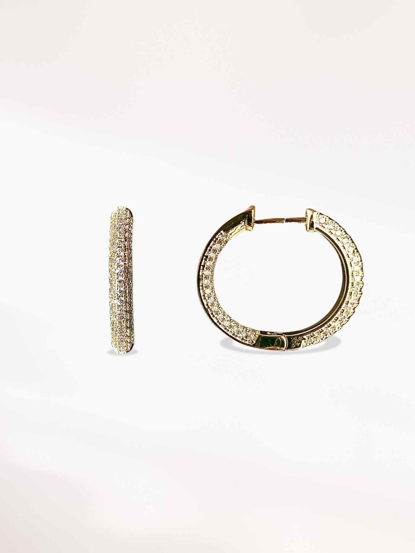 Gold Hoop Earrings