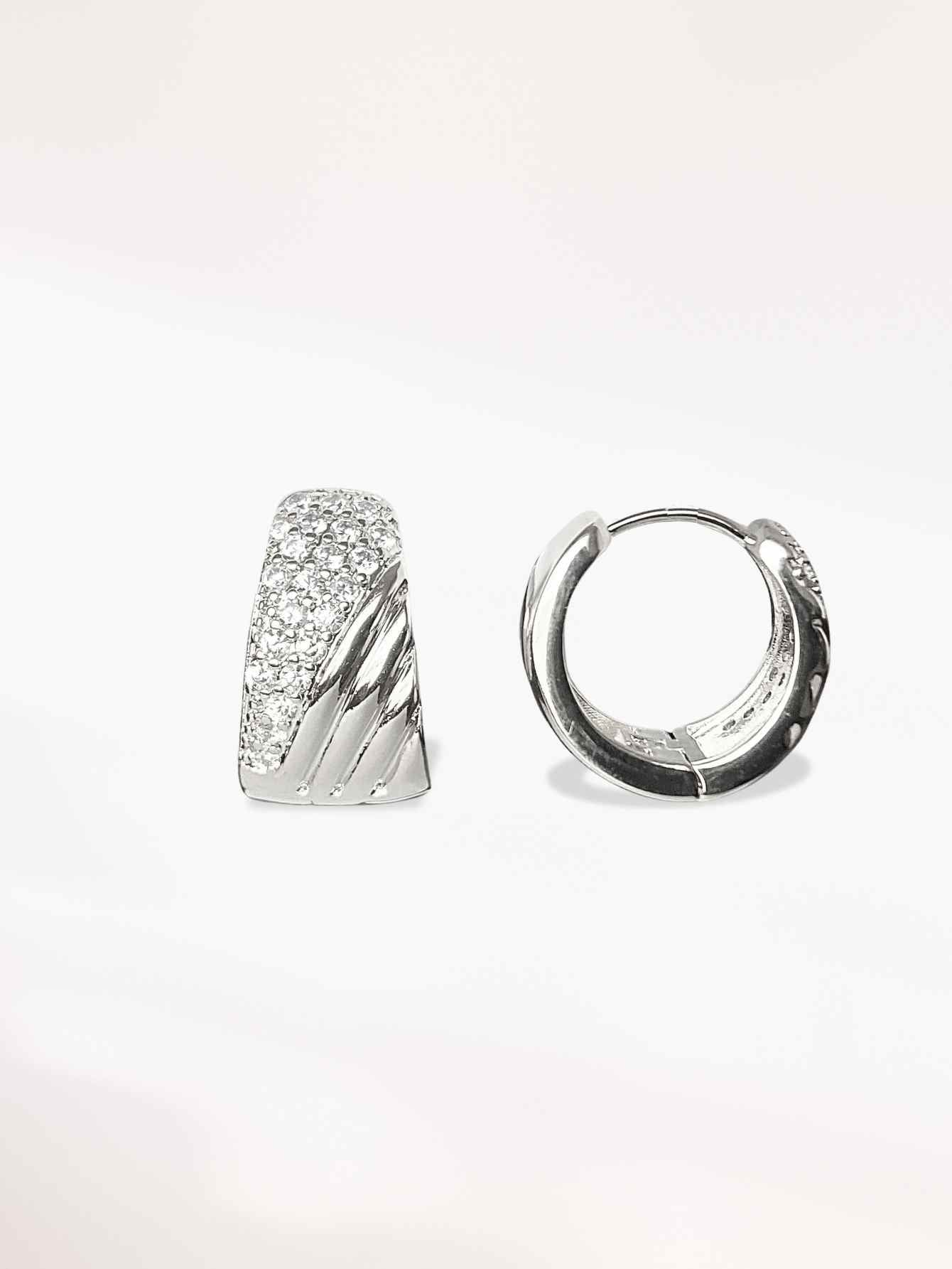Silver Hoop Earrings