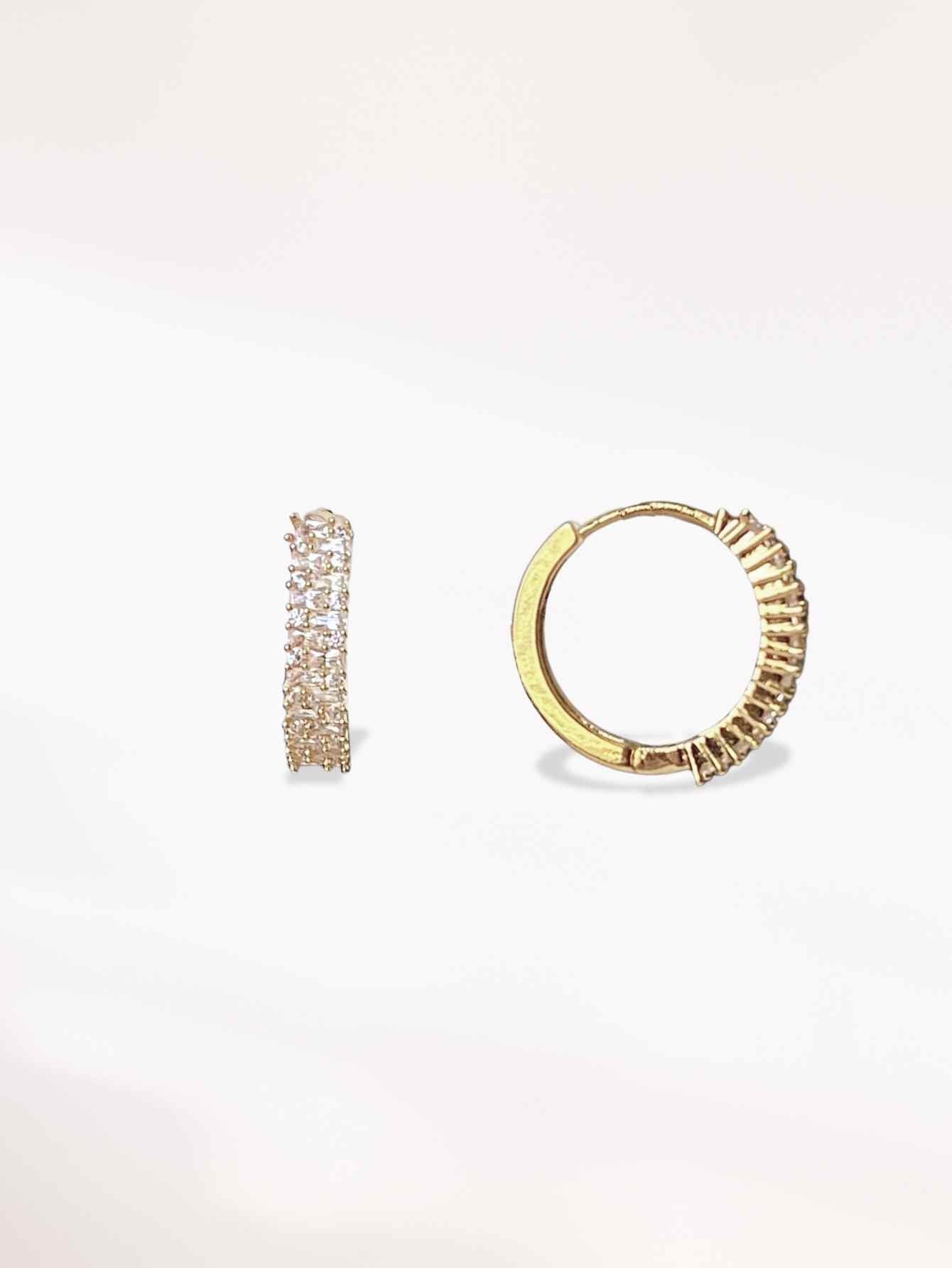 Gold Hoop Earrings
