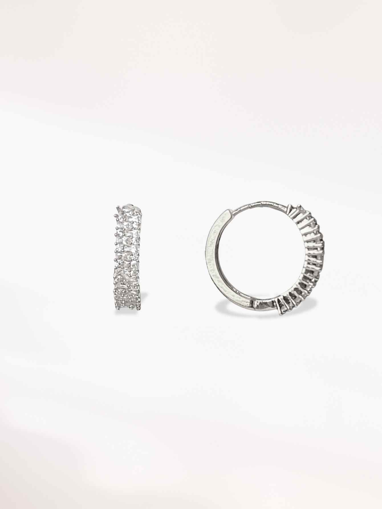 Silver Hoop Earrings