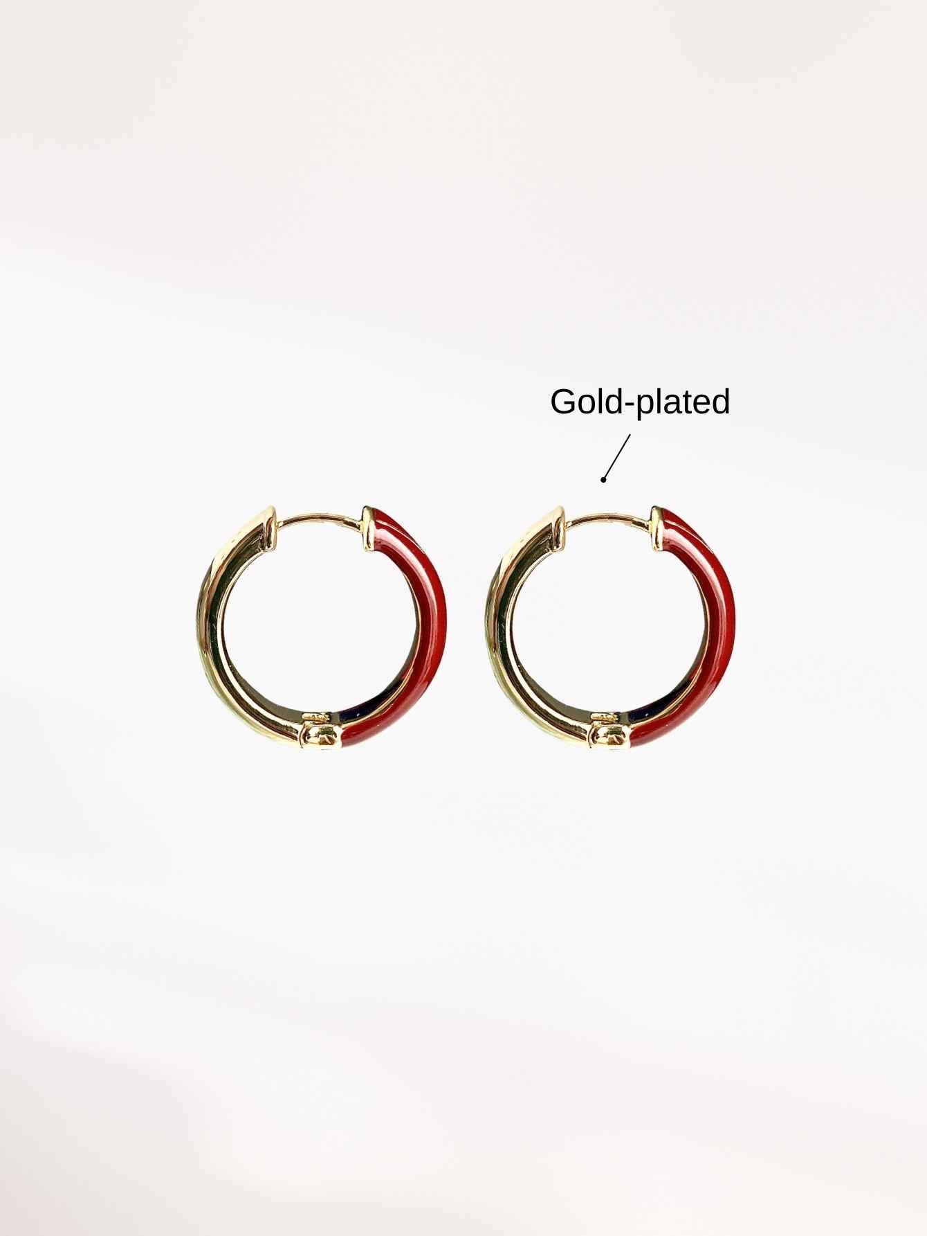 Gold Hoop Earrings