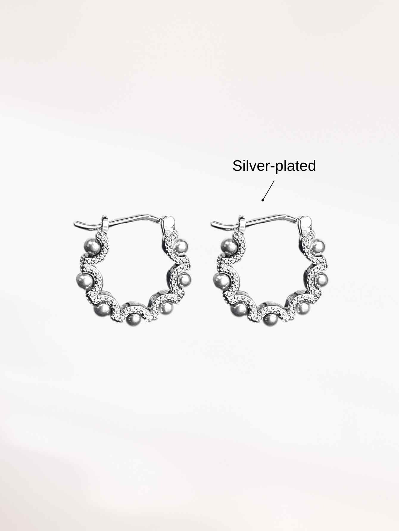 Silver Hoop Earrings