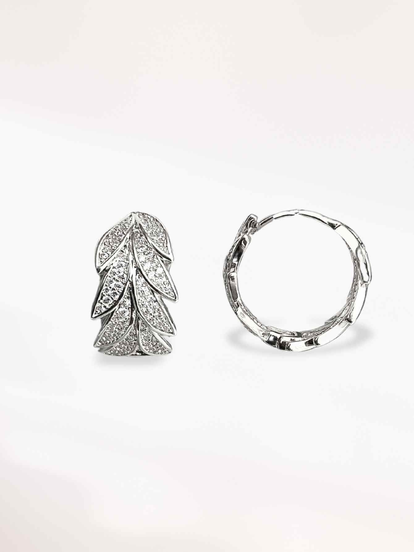 Silver Hoop Earrings