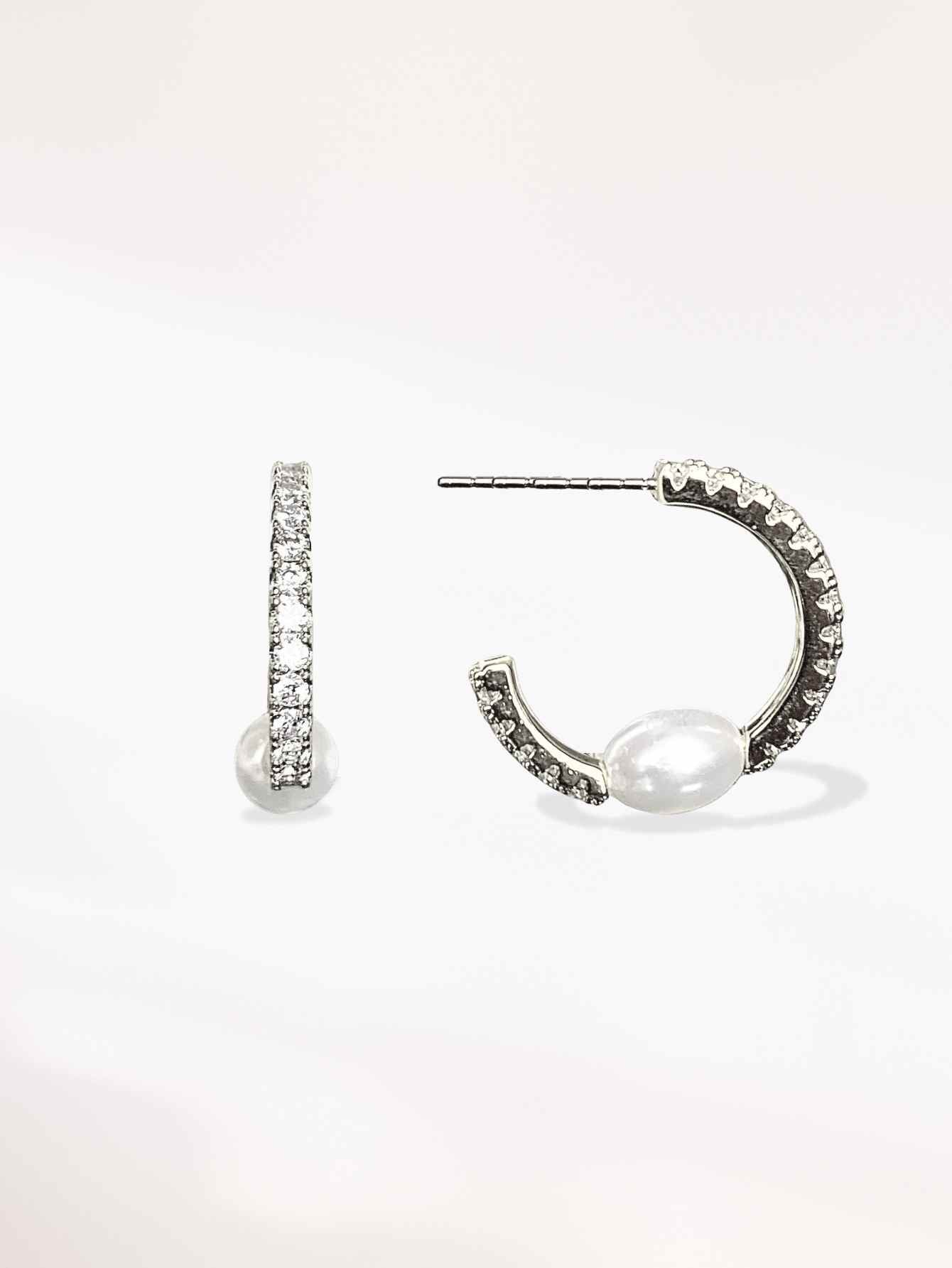 Shell Pearl Earrings