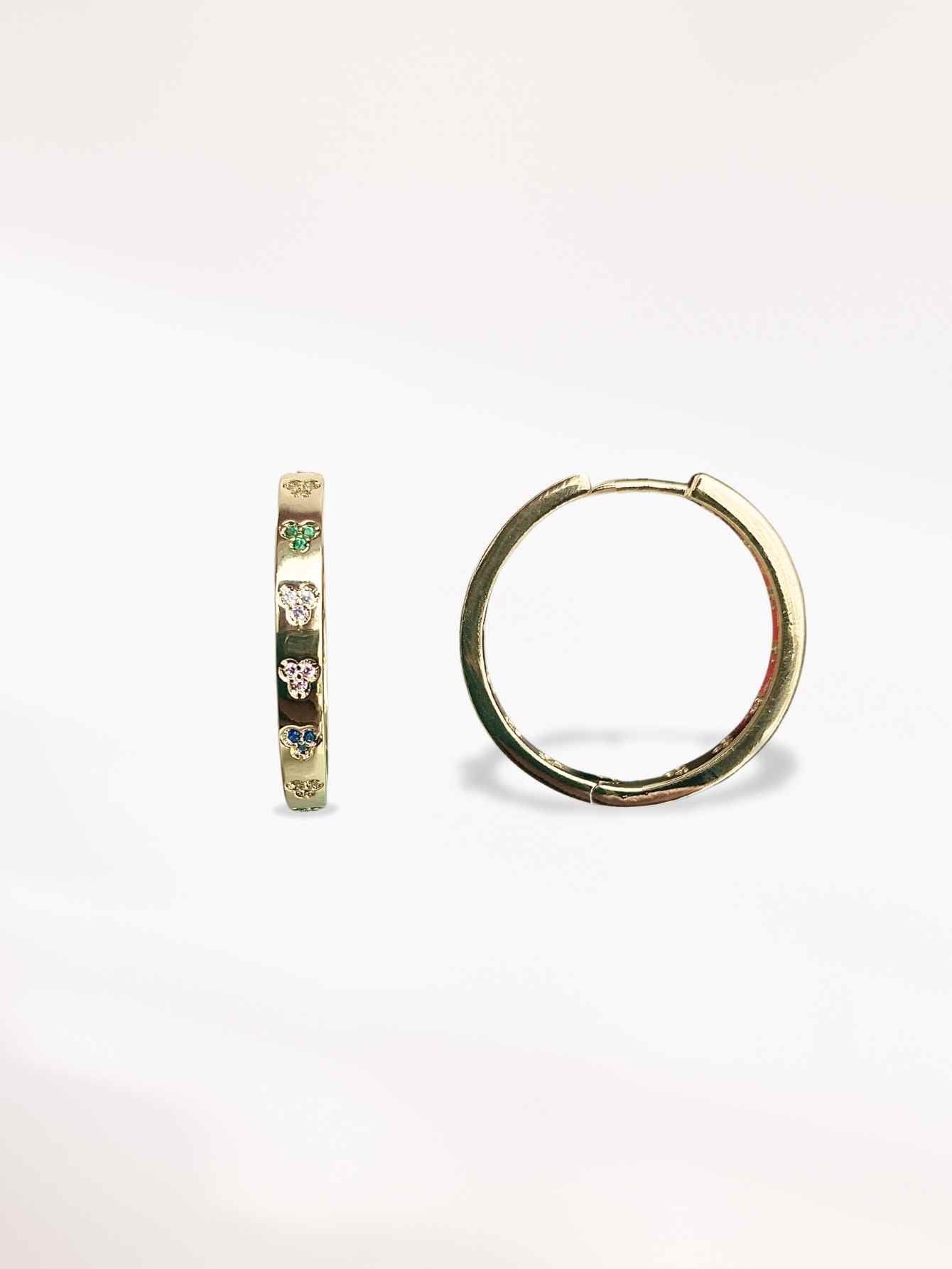 Gold Hoop Earrings