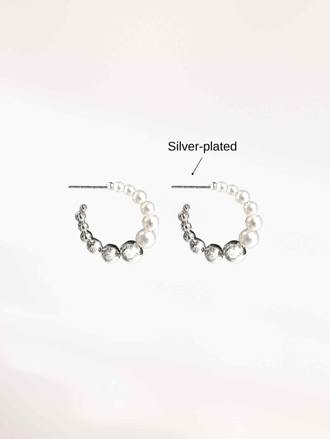 Silver Hoop Earrings