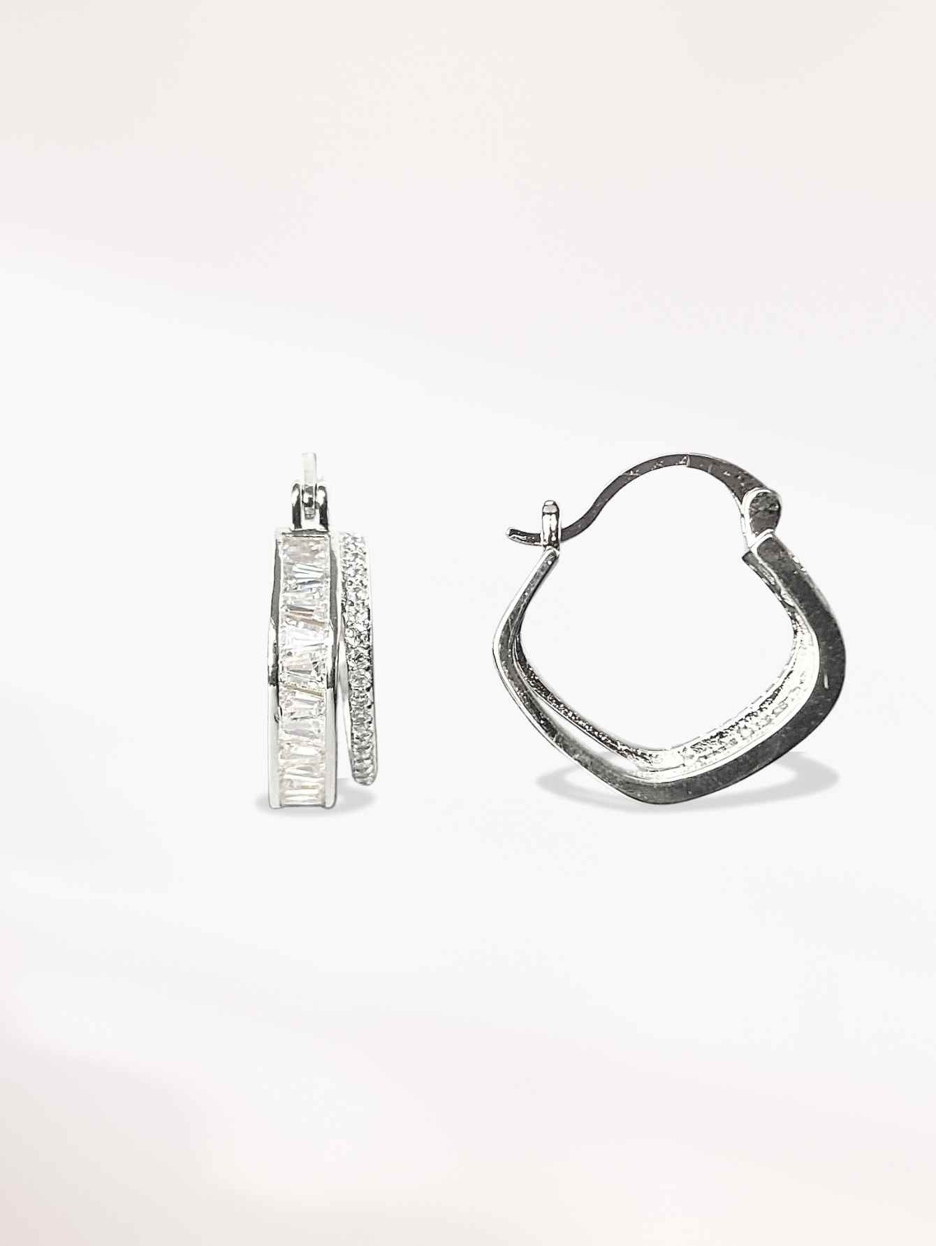 Silver Hoop Earrings