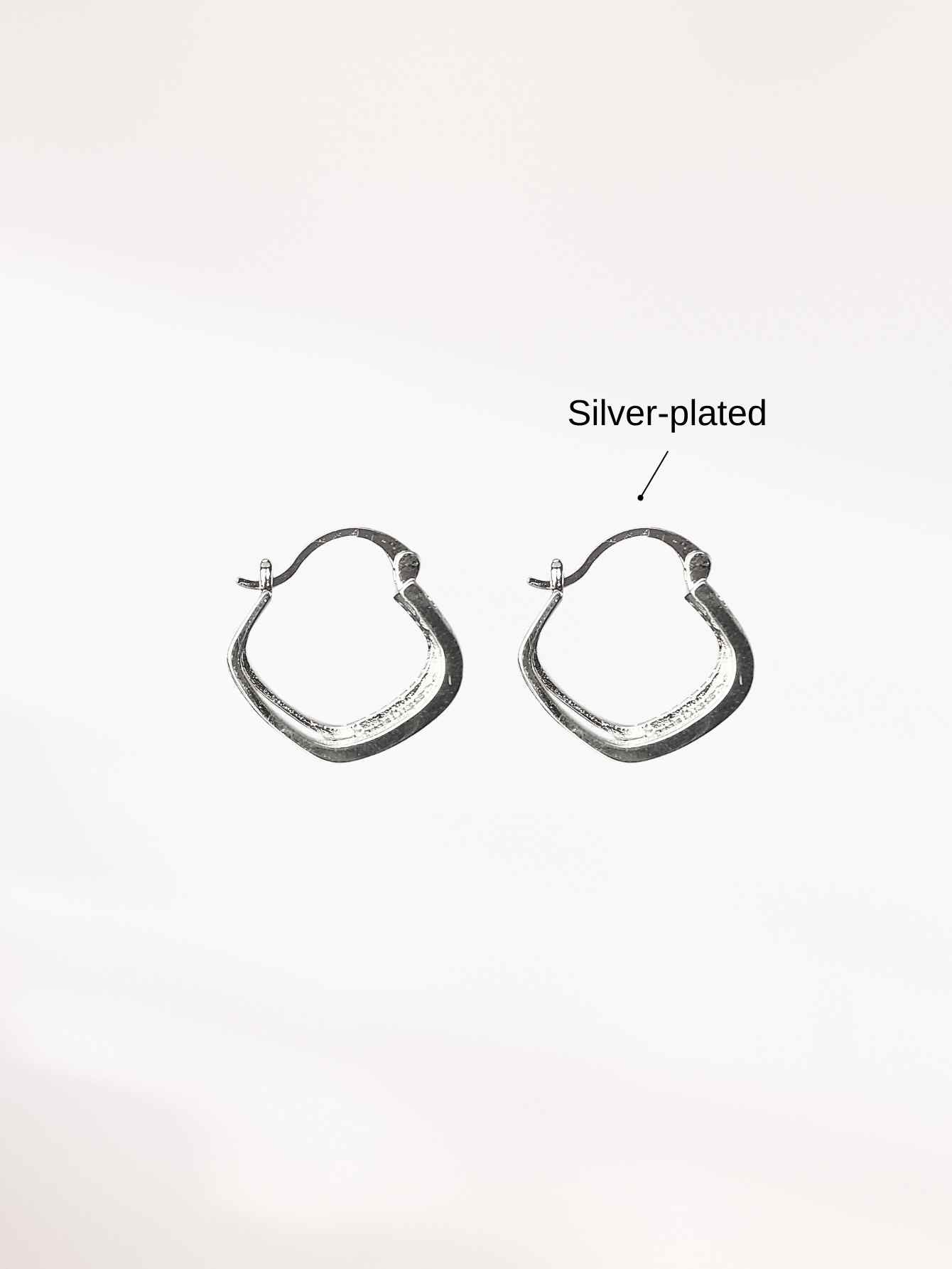 Silver Hoop Earrings