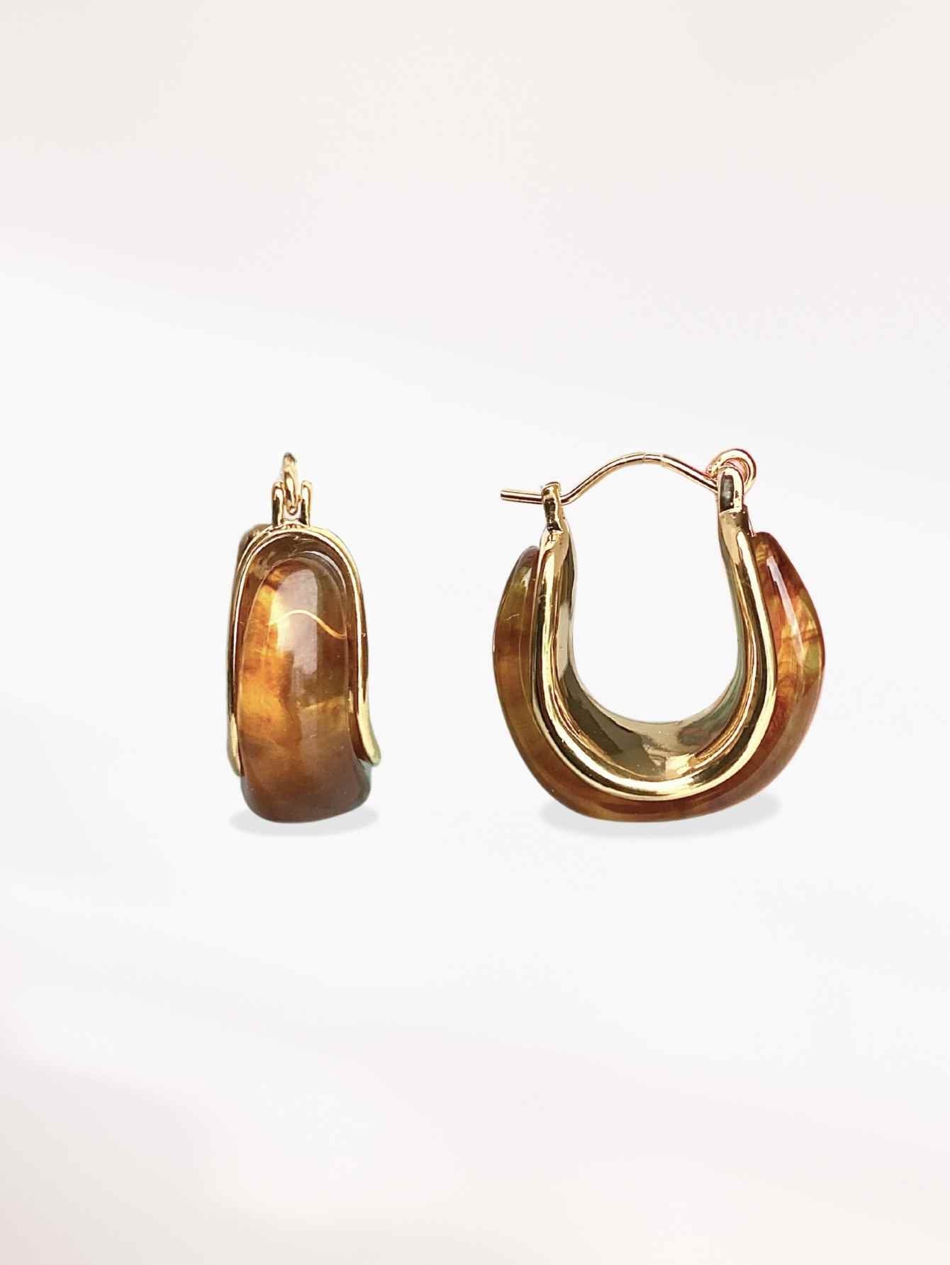 Gold Hoop Earrings
