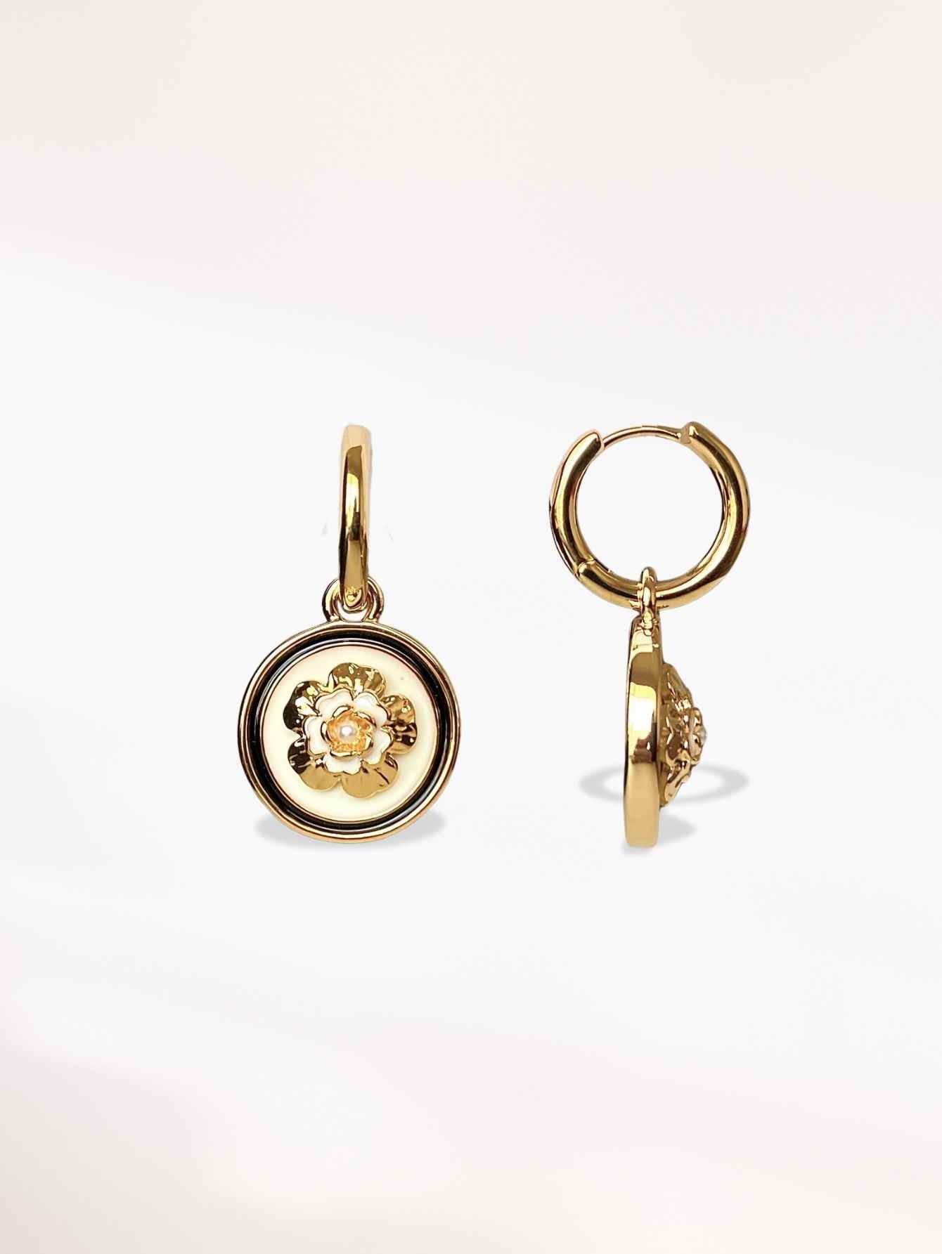 Gold Hoop Earrings