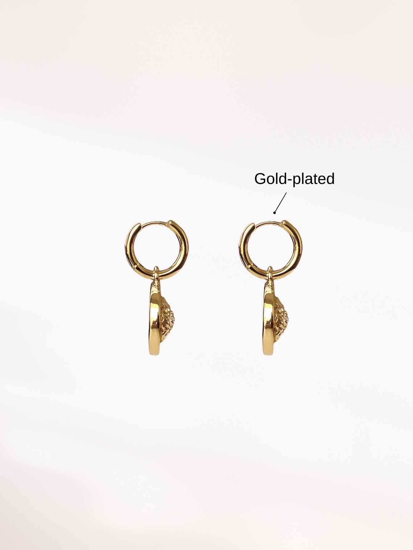 Gold Hoop Earrings