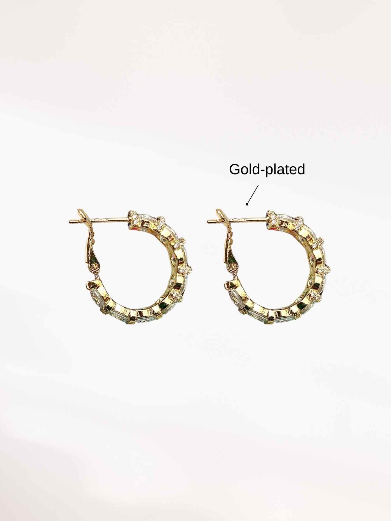 Gold Hoop Earrings
