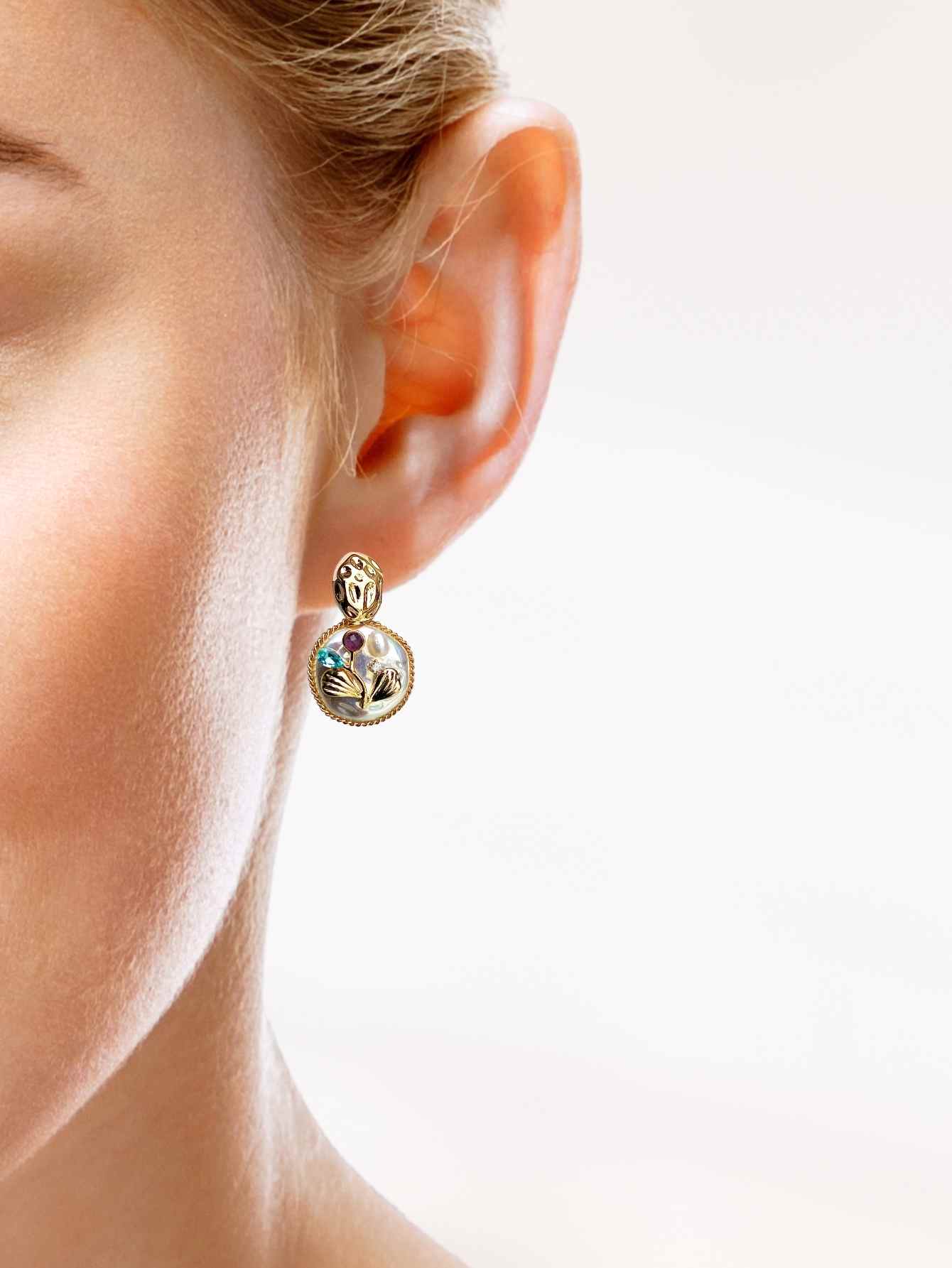 Gold Earrings