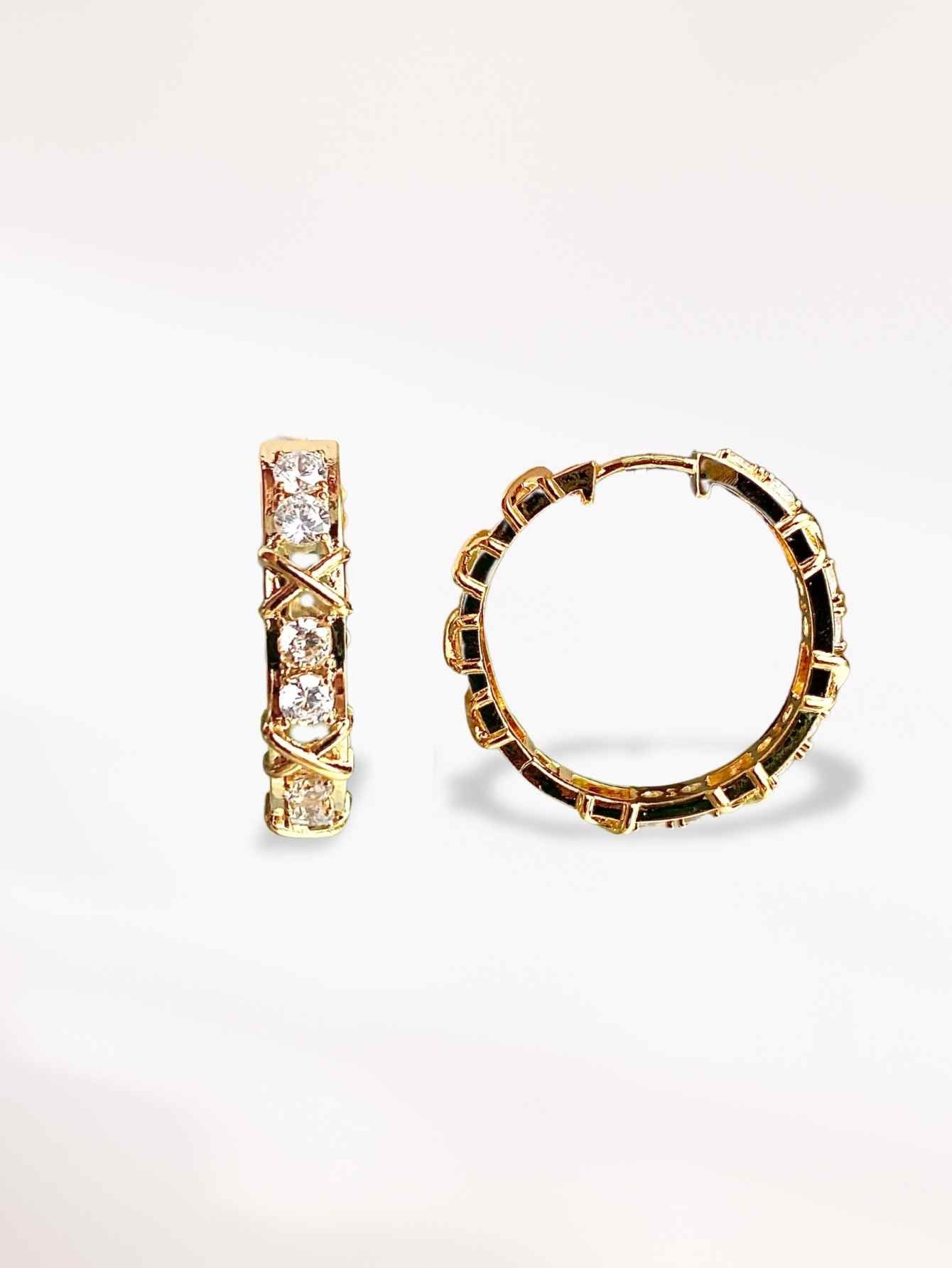 Gold Hoop Earrings
