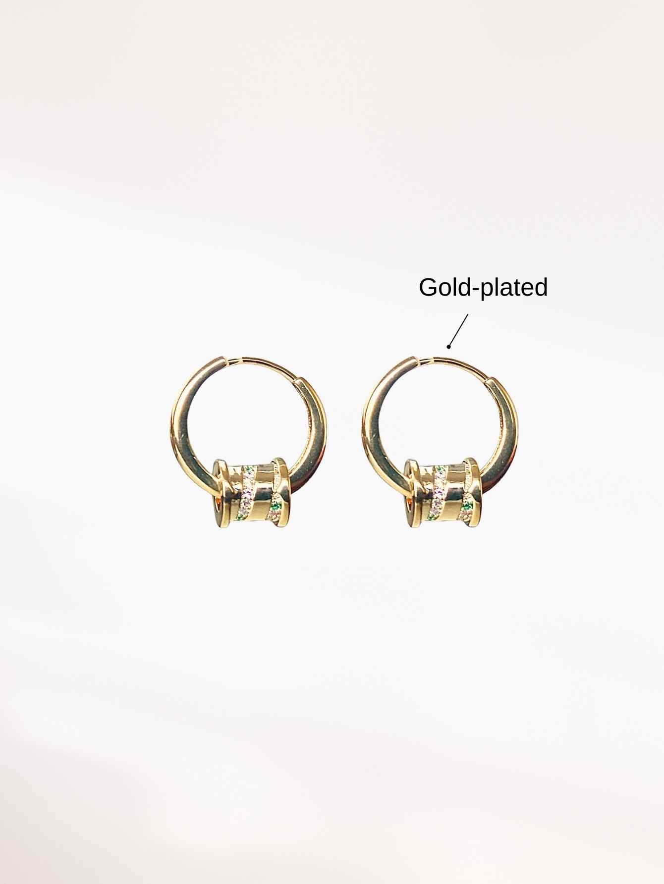 Gold Hoop Earrings