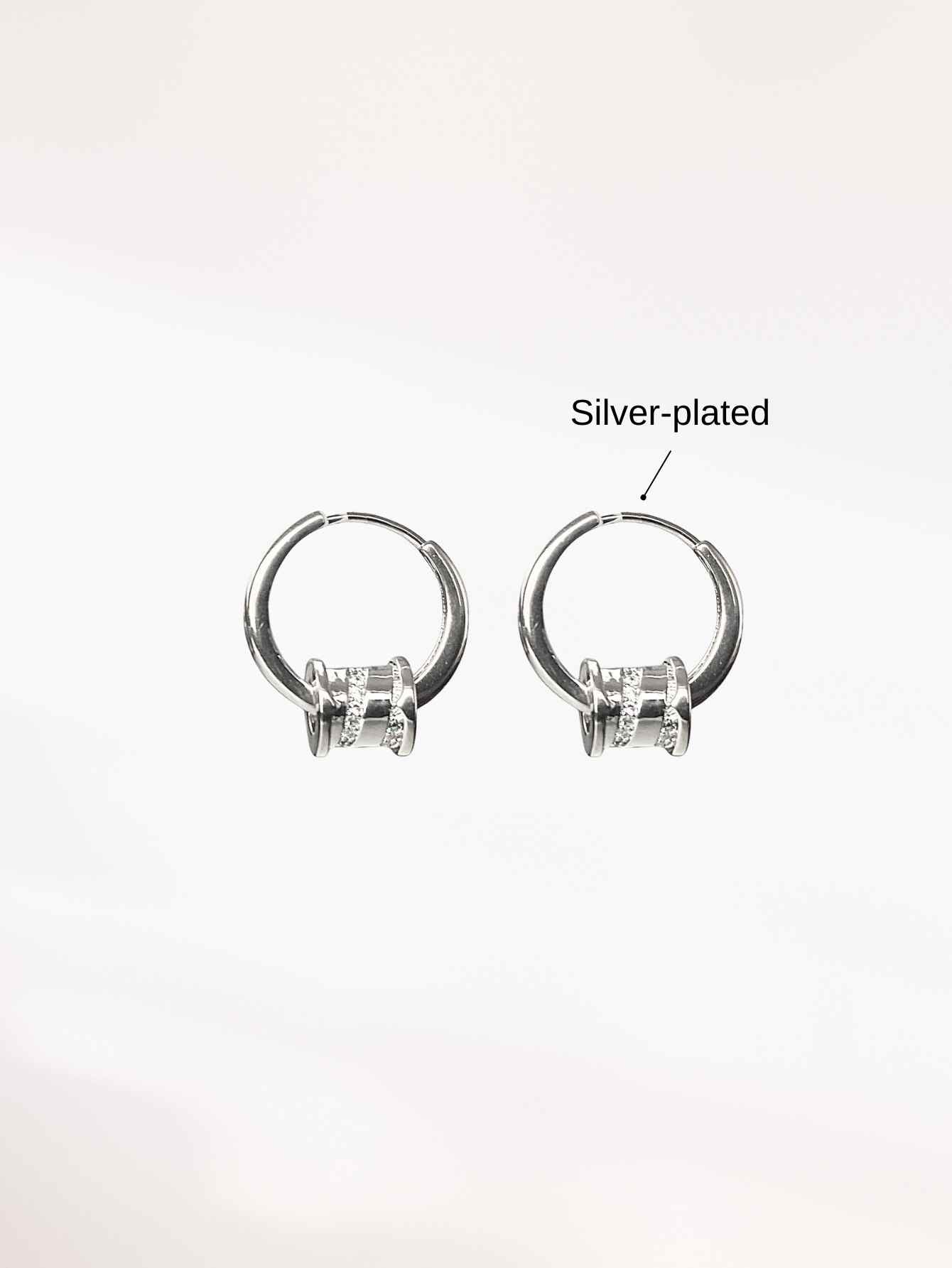 Silver Hoop Earrings