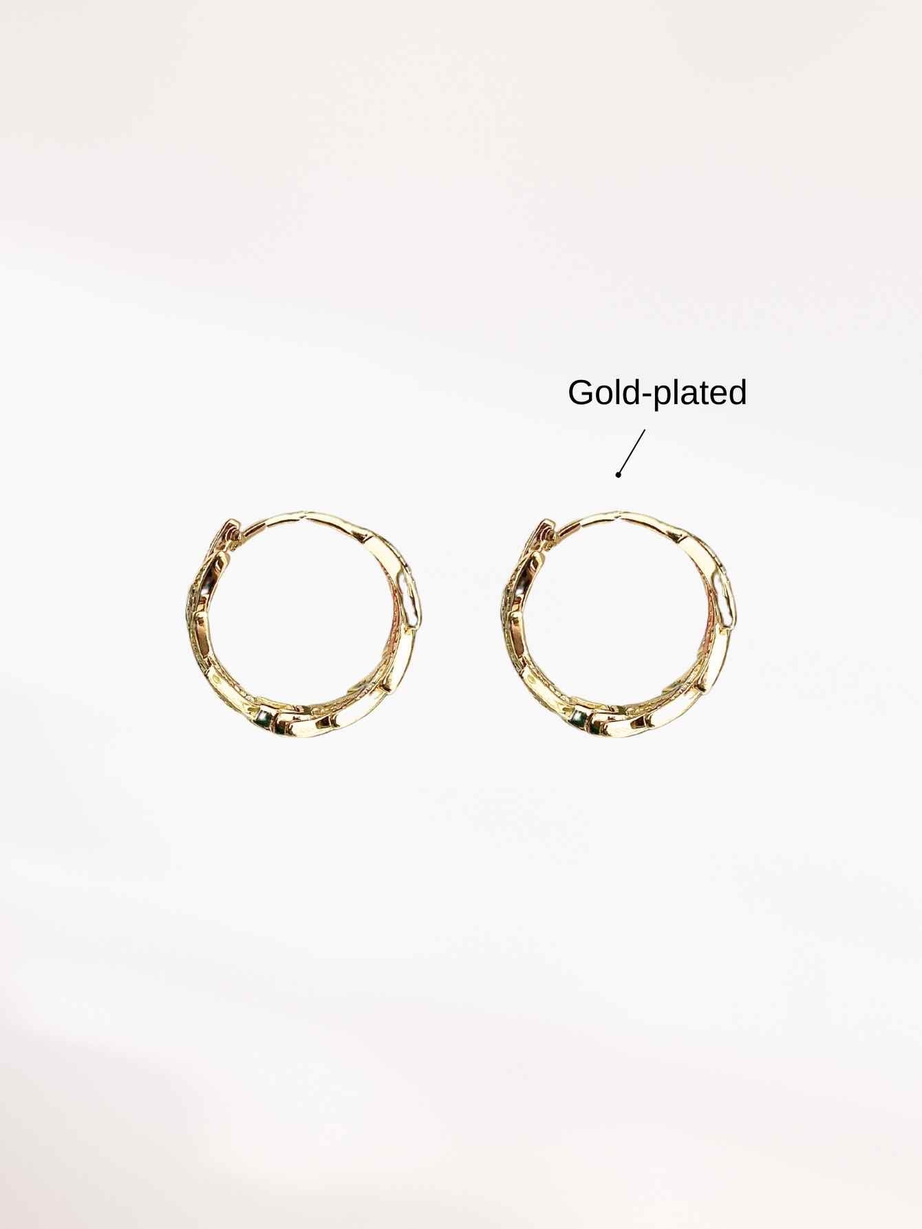 Gold Hoop Earrings