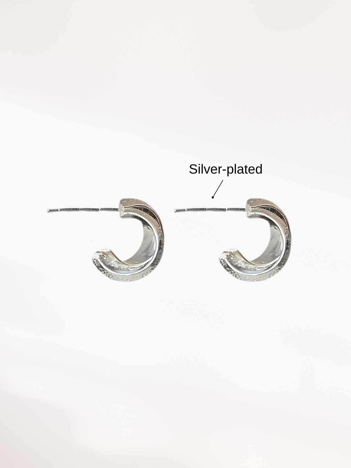 Silver Hoop Earrings