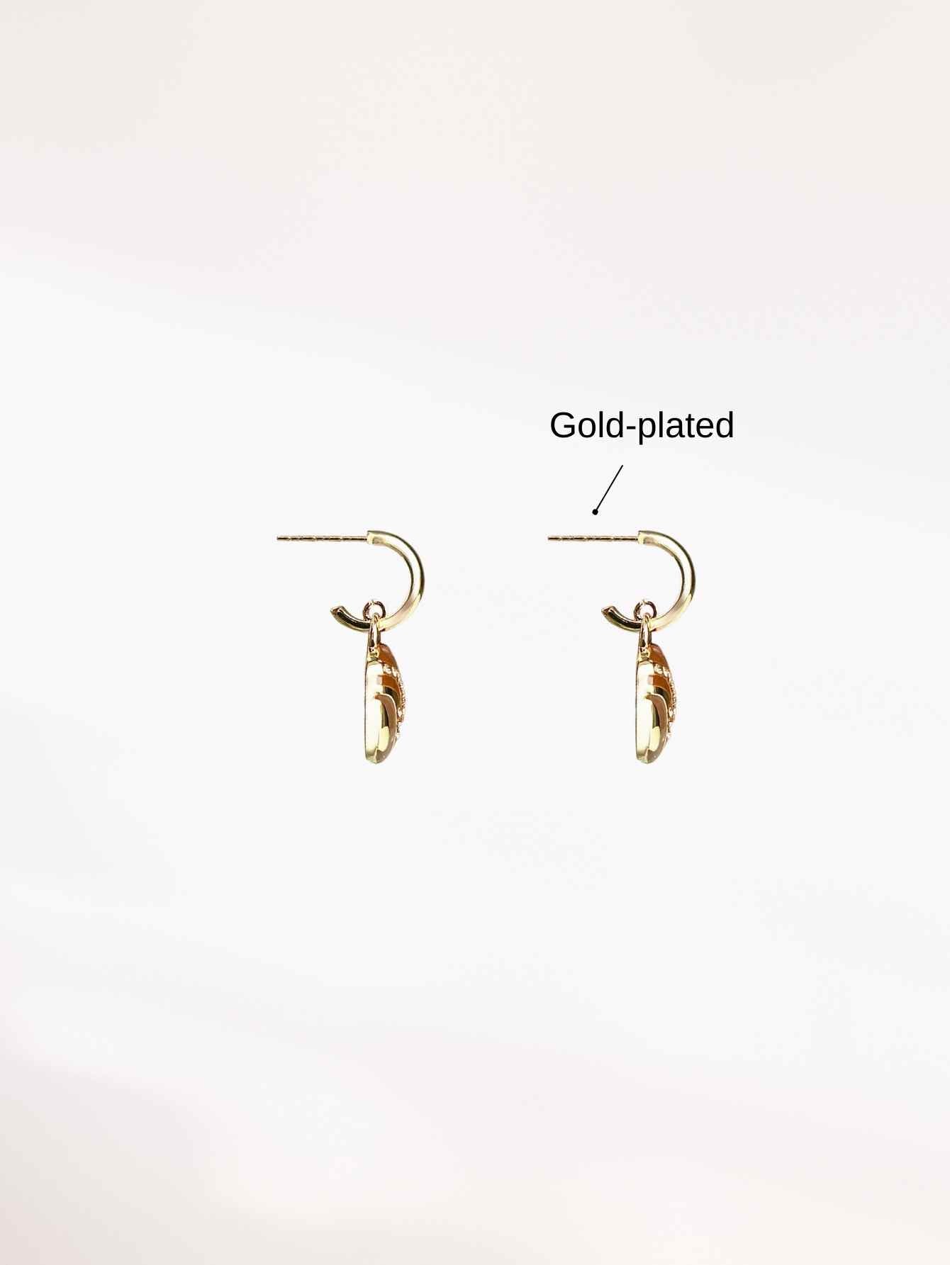 Gold Hoop Earrings