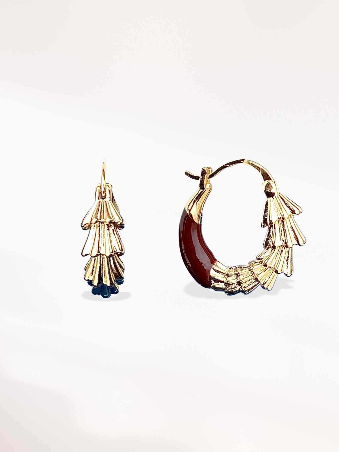 Gold Hoop Earrings