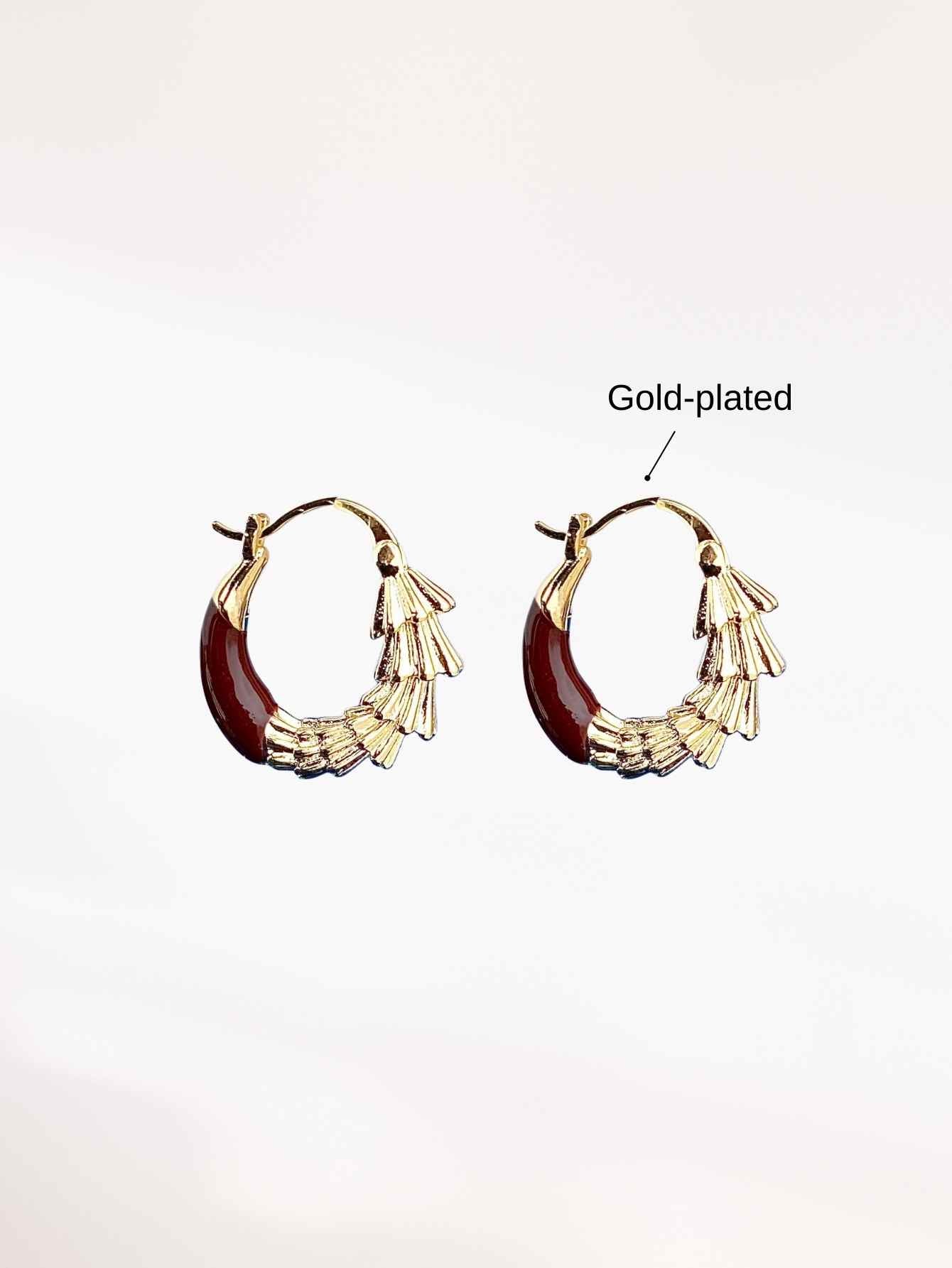 Gold Hoop Earrings