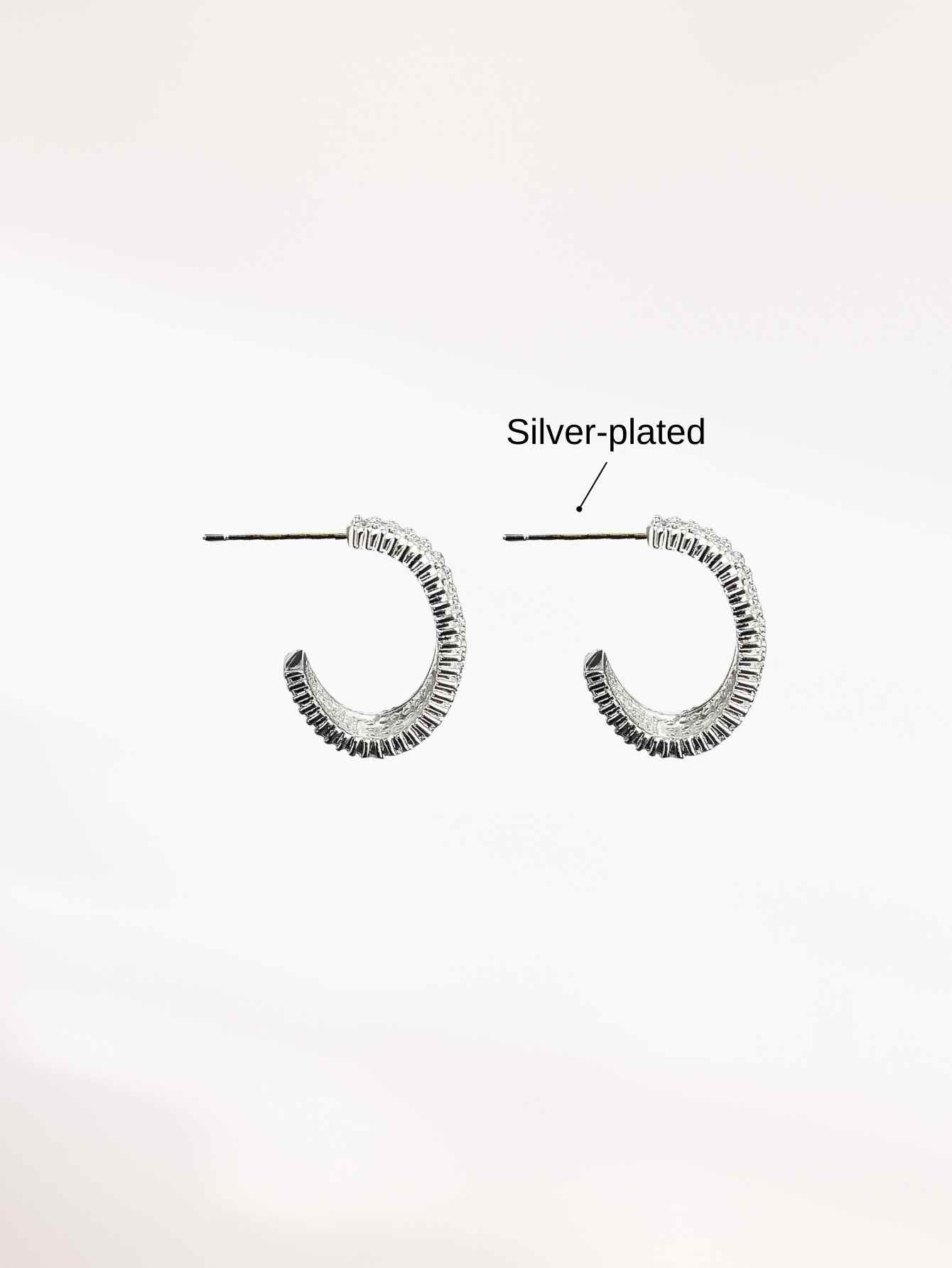 Silver Hoop Earrings