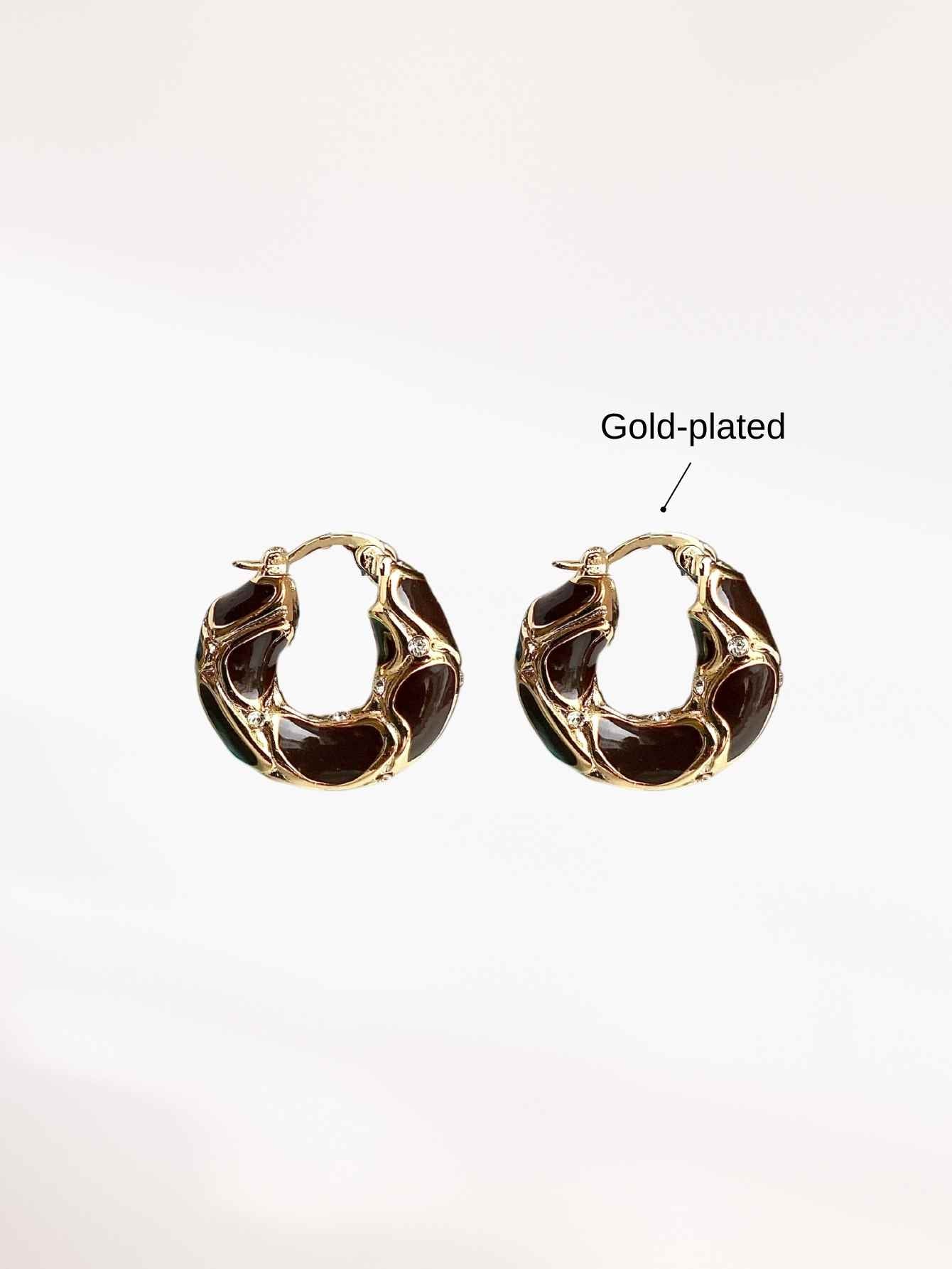Gold Hoop Earrings