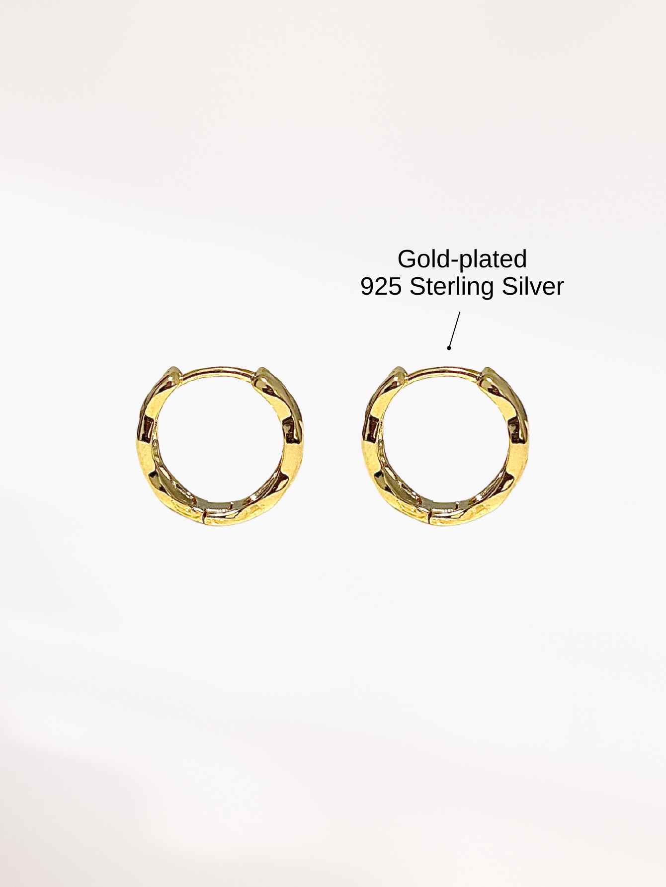 Gold Hoop Earrings