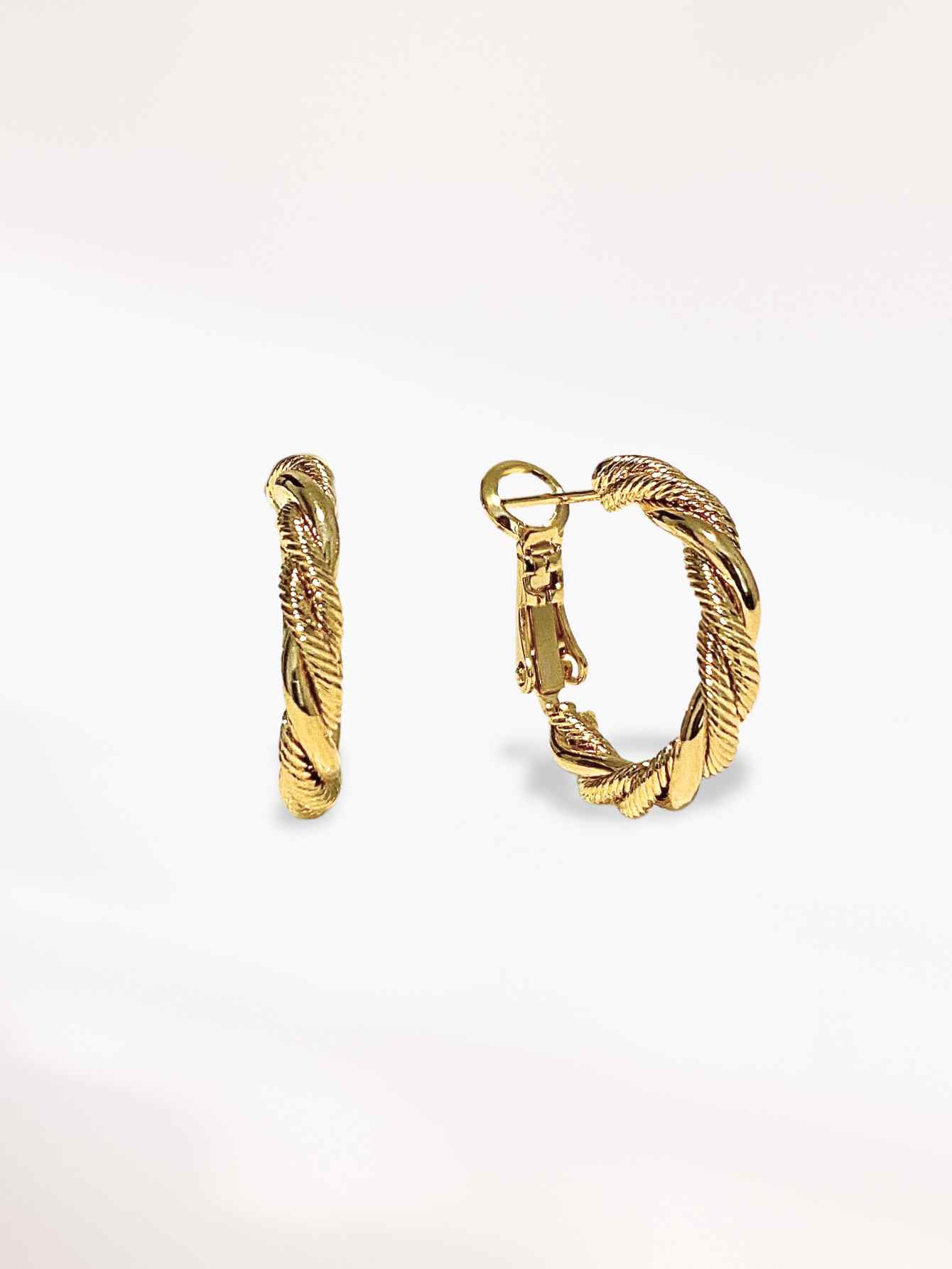 Gold Hoop Earrings