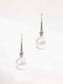 Silver Pearl & Crystal Earrings