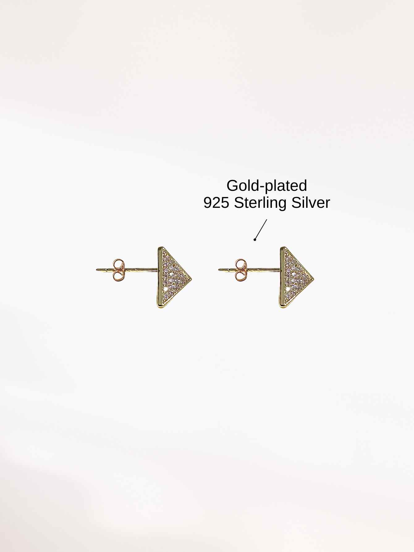 Gold Stud Earrings