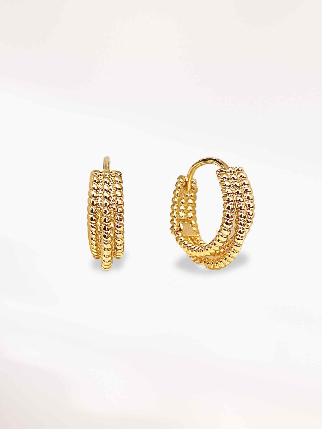 Gold Hoop Earrings