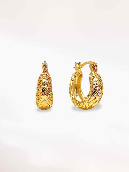 Gold Hoop Earrings