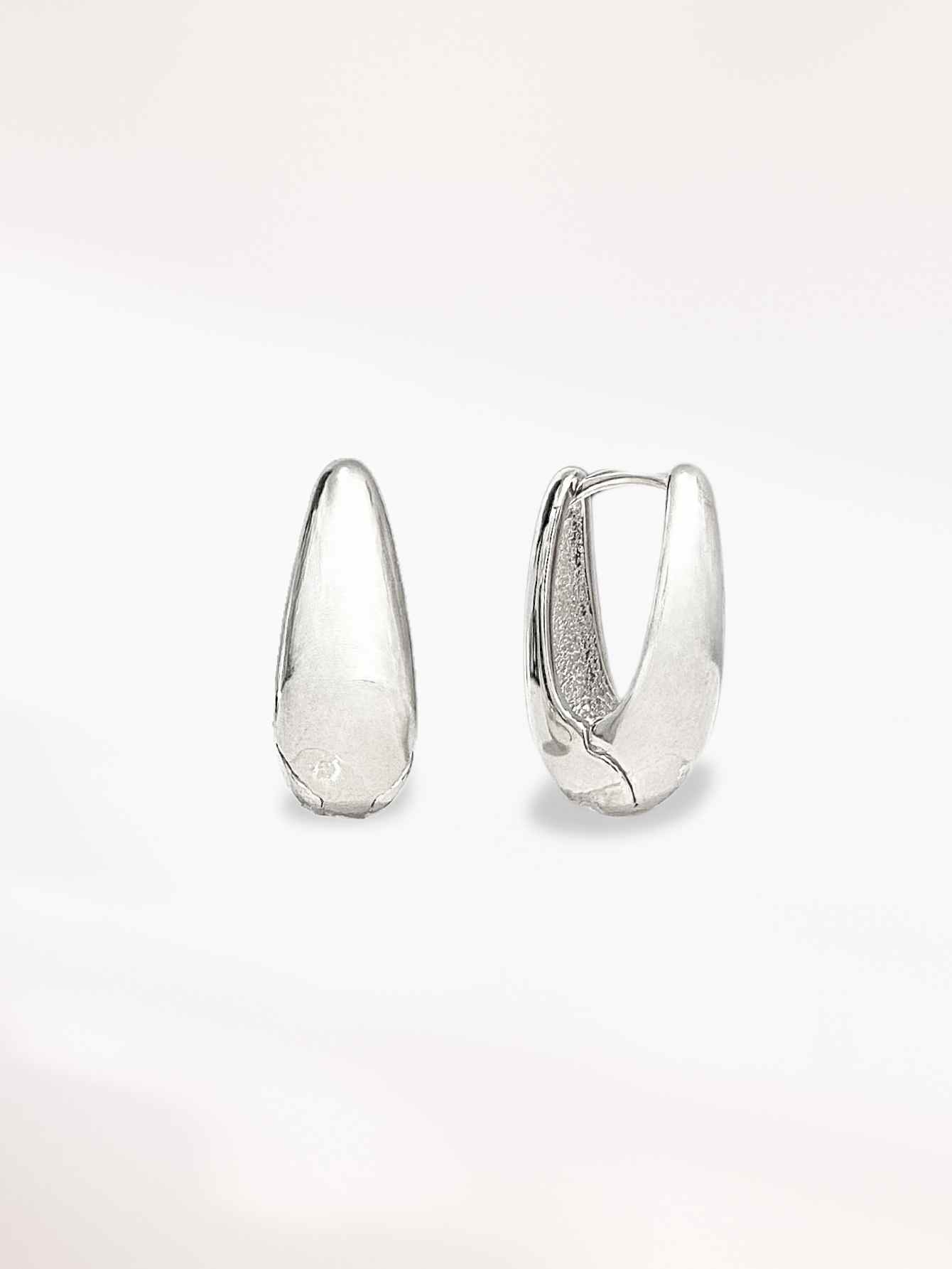 Silver Hoop Earrings