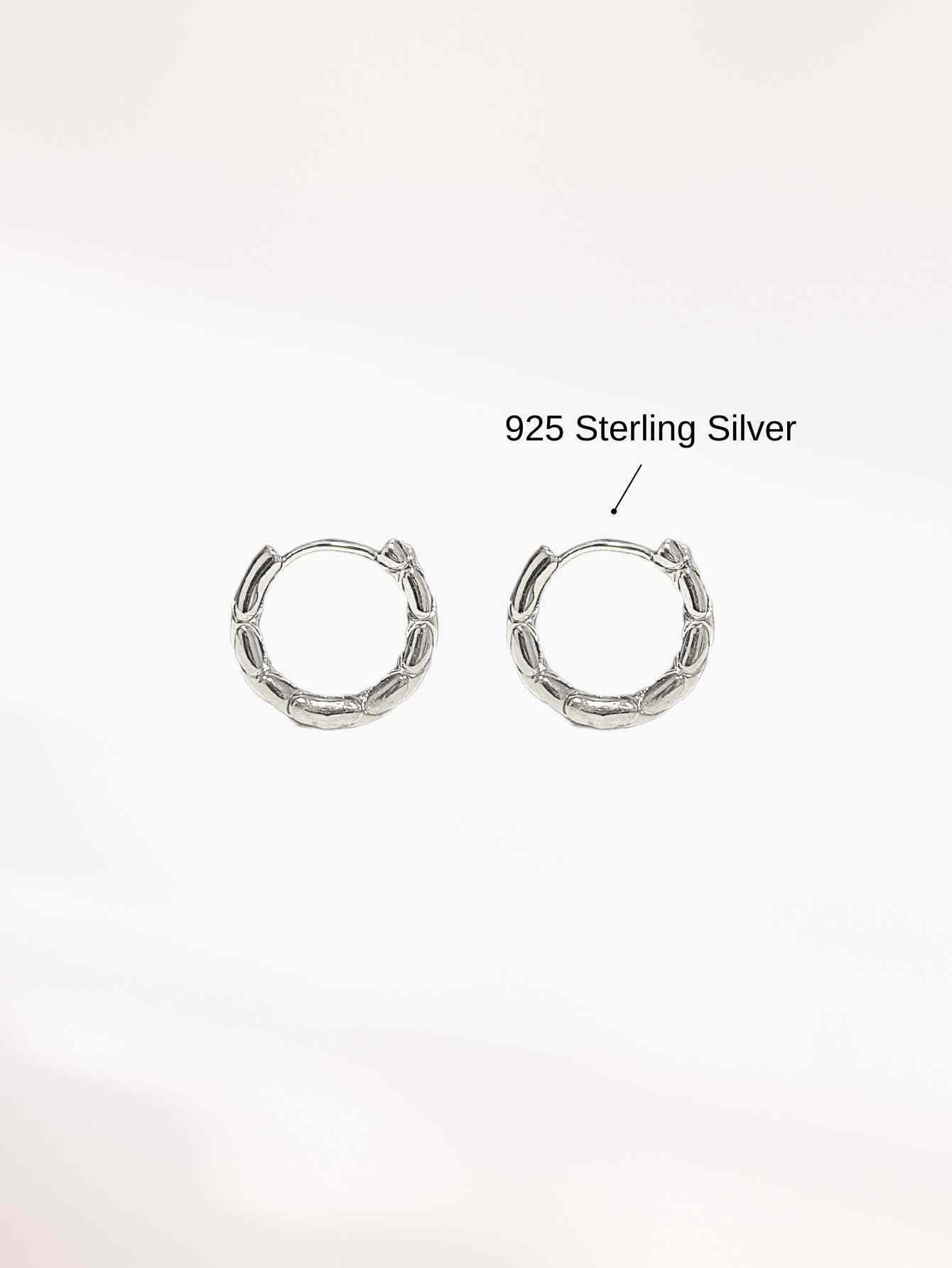 Silver Hoop Earrings