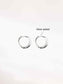 Silver Hoop Earrings