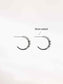 Silver Hoop Earrings