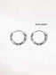Silver Hoop Earrings