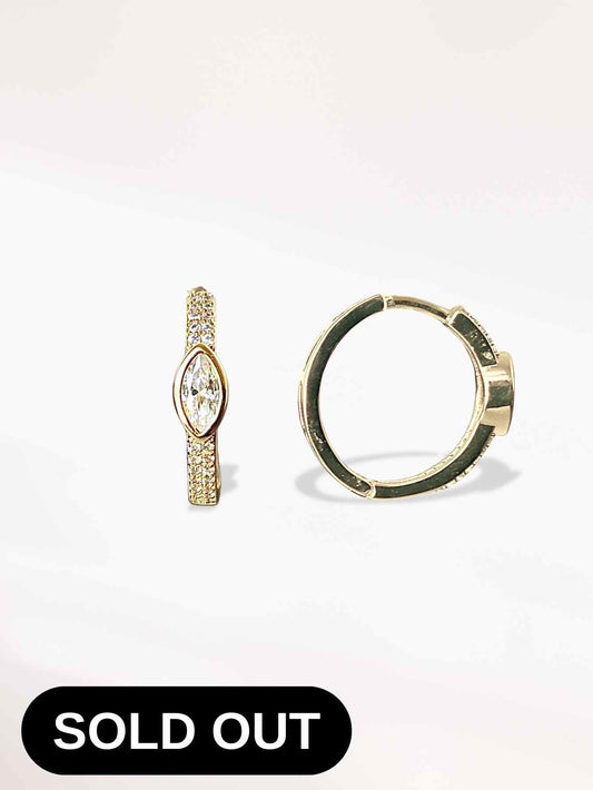 Gold Hoop Earrings