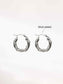 Silver Hoop Earrings