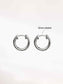 Silver Hoop Earrings